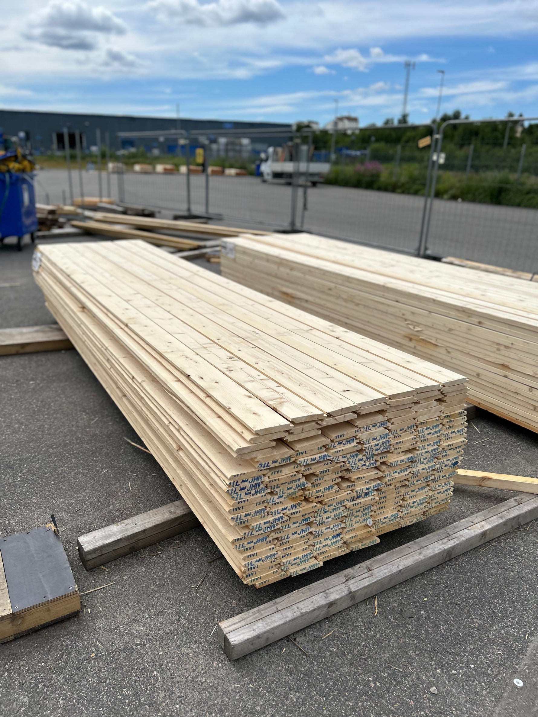 Paket Dubbelfas Halvspont 22x145mm 3.90m 175st Obehandlad