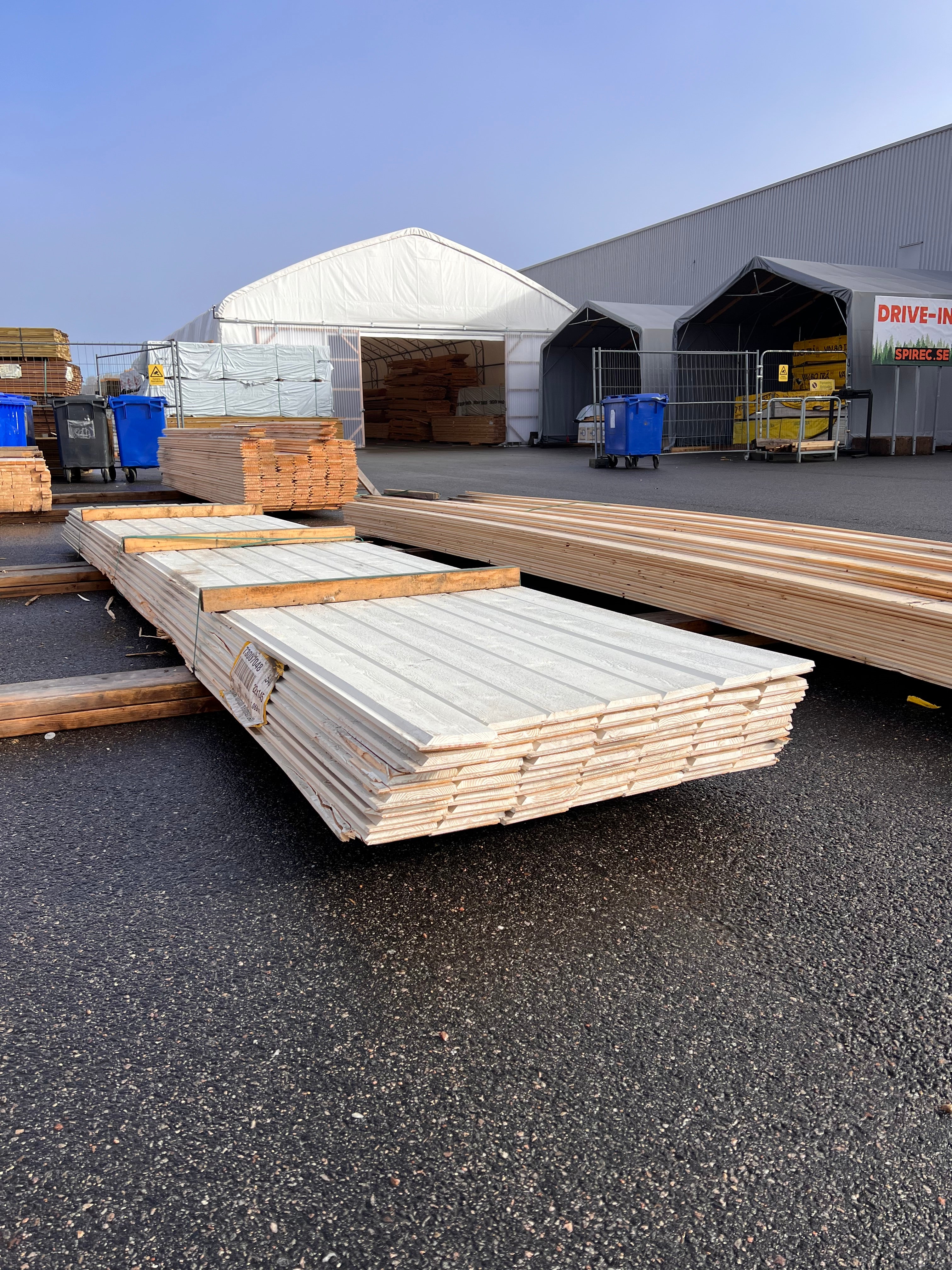 Paket enkelfas Fals Mellanstruken 22x145mm, 56st 5,40m