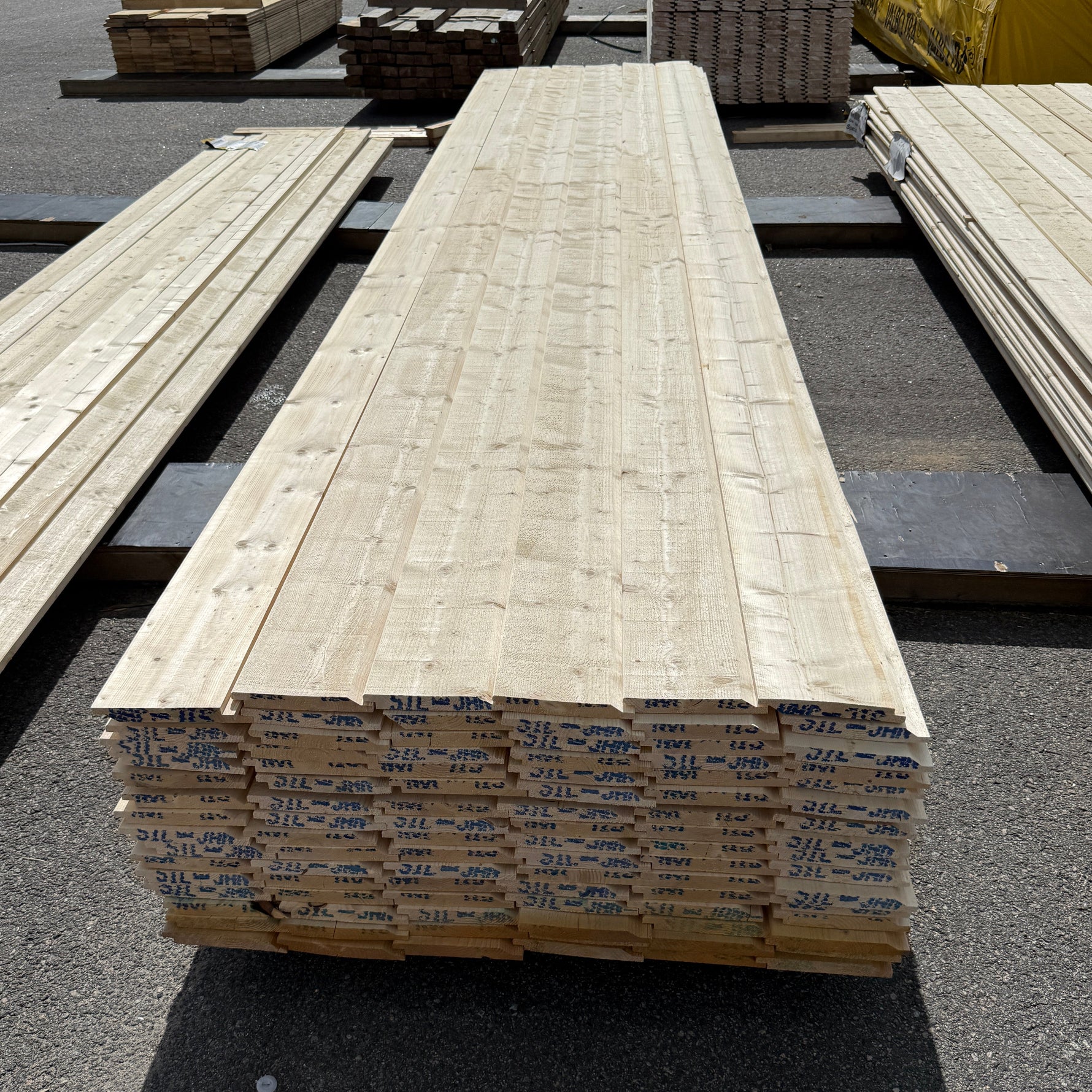 Paket Ytterpanel Enkelfasspont 22×170mm 4,80m 96st Obehandlad- Revor