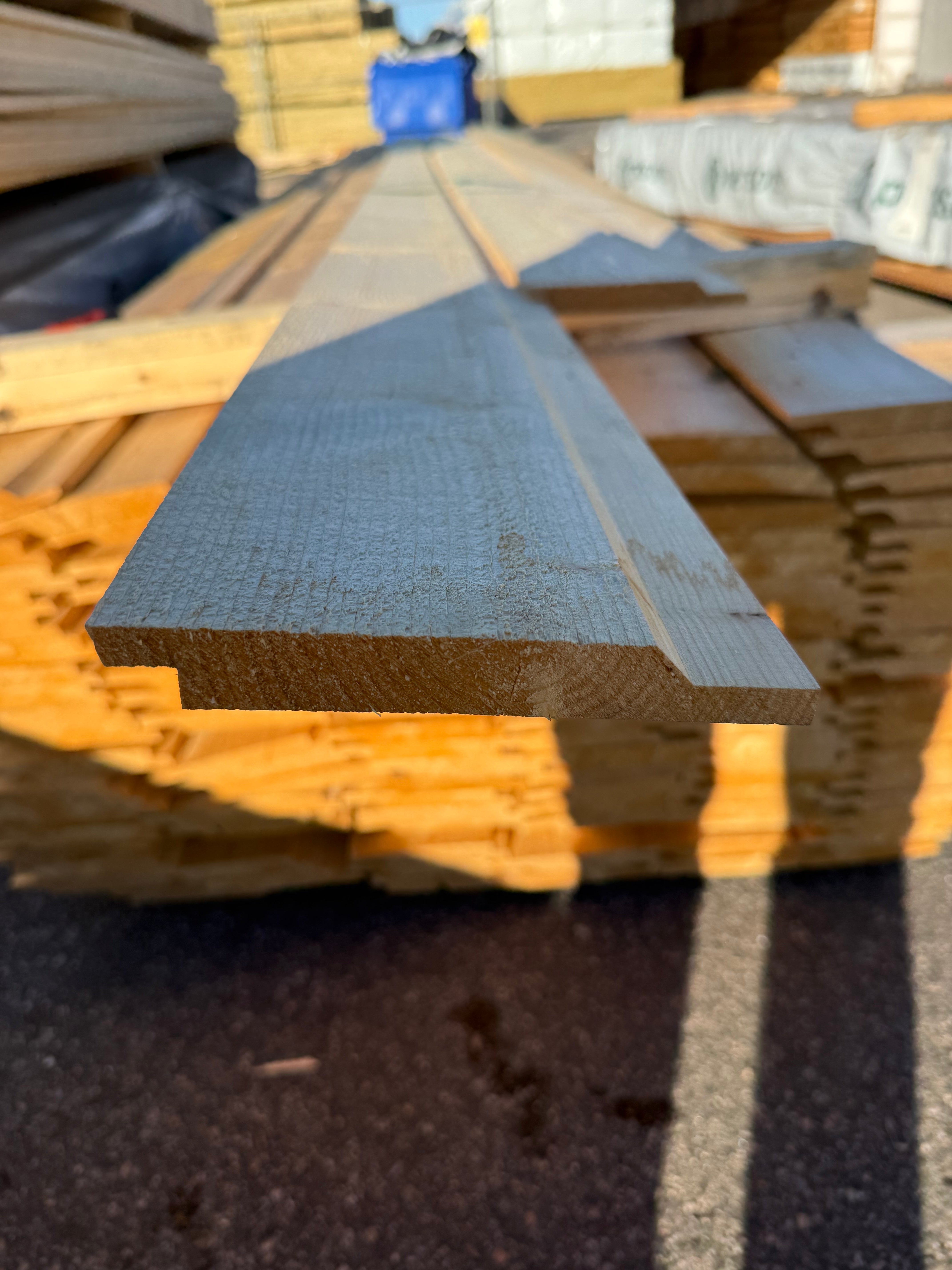 Paket Ytterpanel 22x165mm – 126 st 5,40 m (gran, obehandlad)