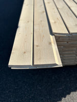 Paket Ytterpanel Enkelfas Fals Ändspont 22x145mm, 160st 3.60m