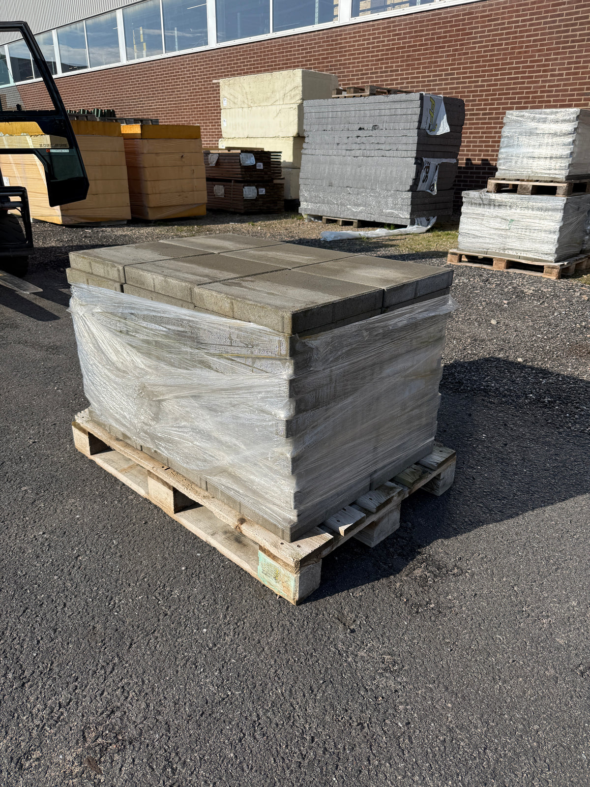 Marksten 50×350×350 mm – Klassisk Helplatta Naturgrå