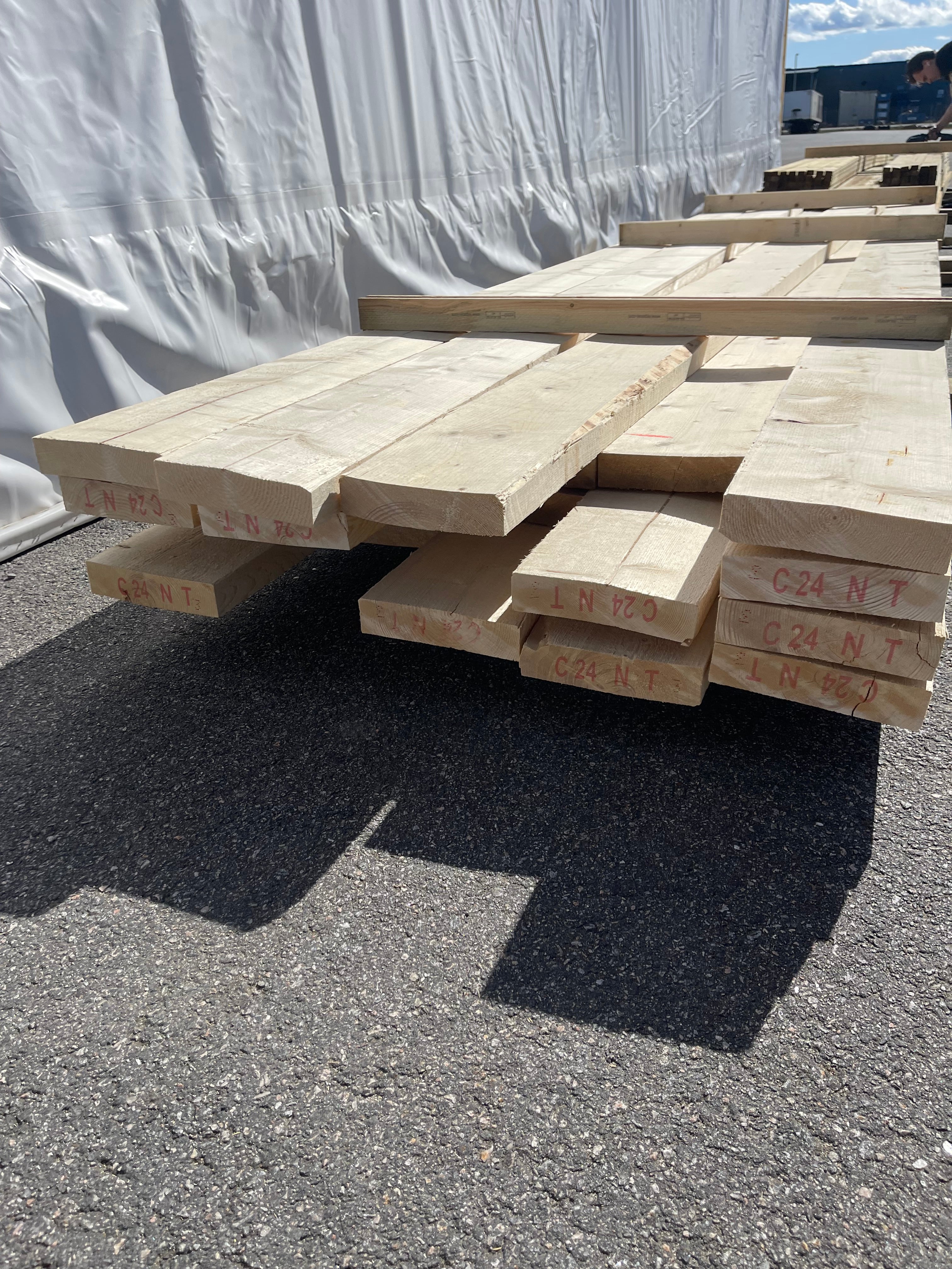 Paket Reglar Ohyvlade 47x200 mm – 4,80 m (13 st) + 4,50 m (6 st)