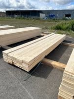 Paket Finsågade Brädor 28x195mm 4,20m 47st Obehandlade