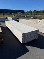 Paket Finsågade Brädor 22x145mm 3,90m 163st Grundmålade
