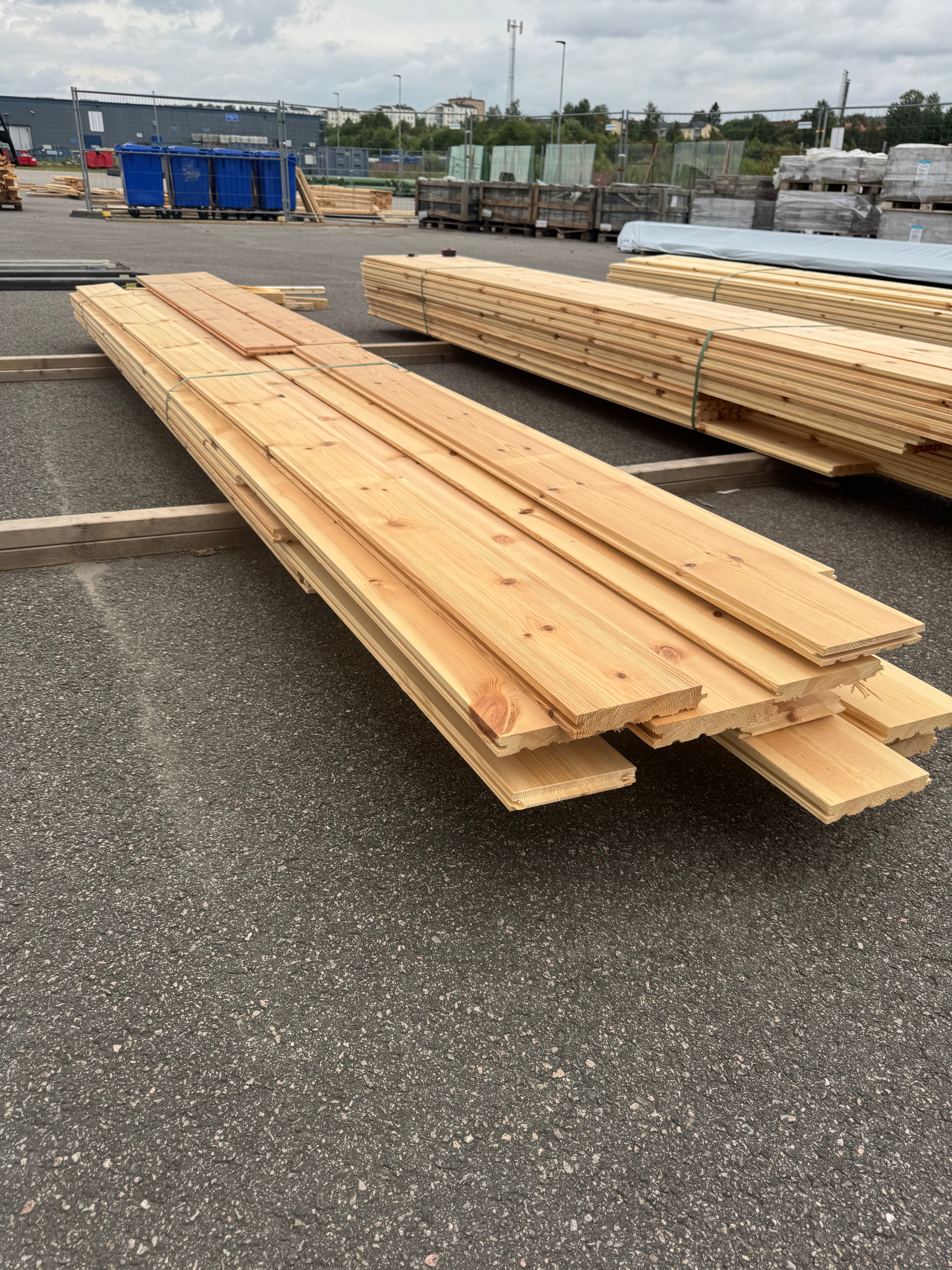 Paket Golv – Blandade Dimensioner (28 st / 2,38–4,50 m)