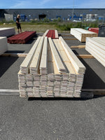 Paket Ytterpanel Enkelfas Halvspont 22x120mm, 203st 3.60m Grundmålad