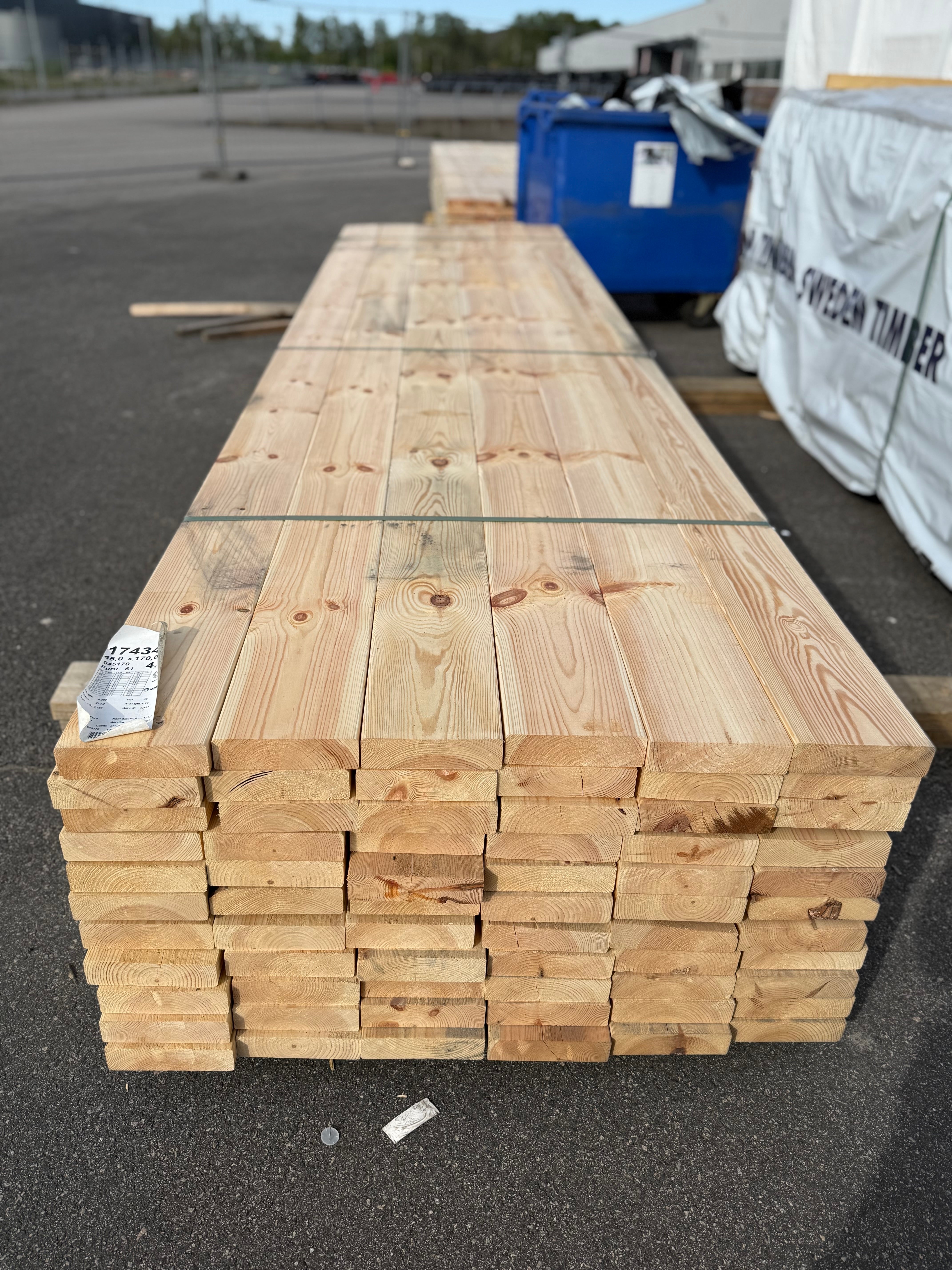 Paket Reglar 45x170 4.20m 66st