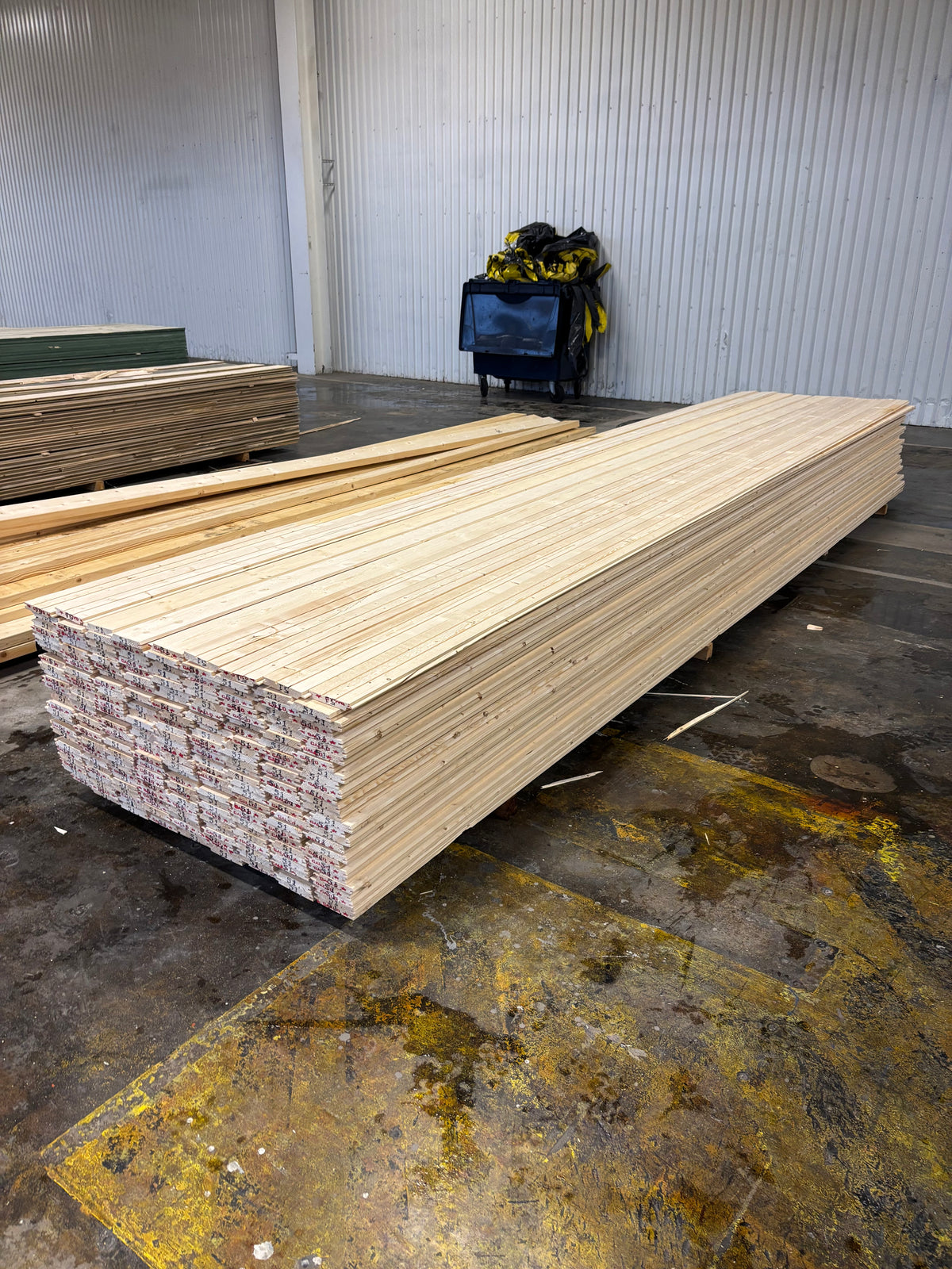 Paket Ytterpanel 19×120 mm 5,10 m Obehandlad – 243 st
