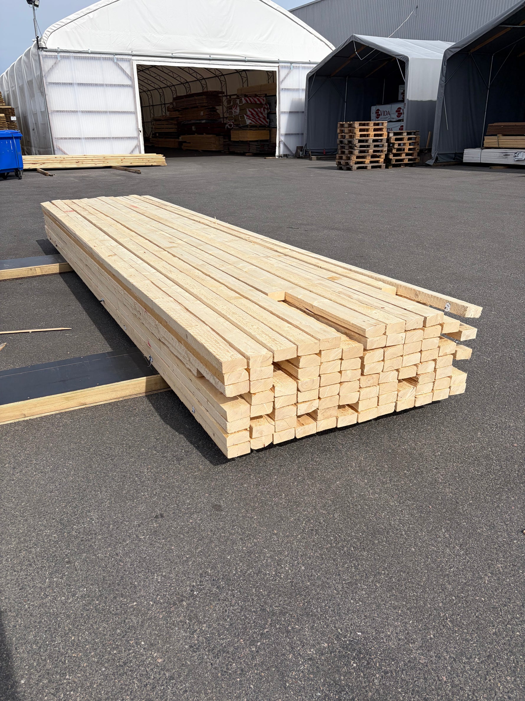 Paket Ohyvlade Reglar 45x90mm, 96st (4,2–4,8m)