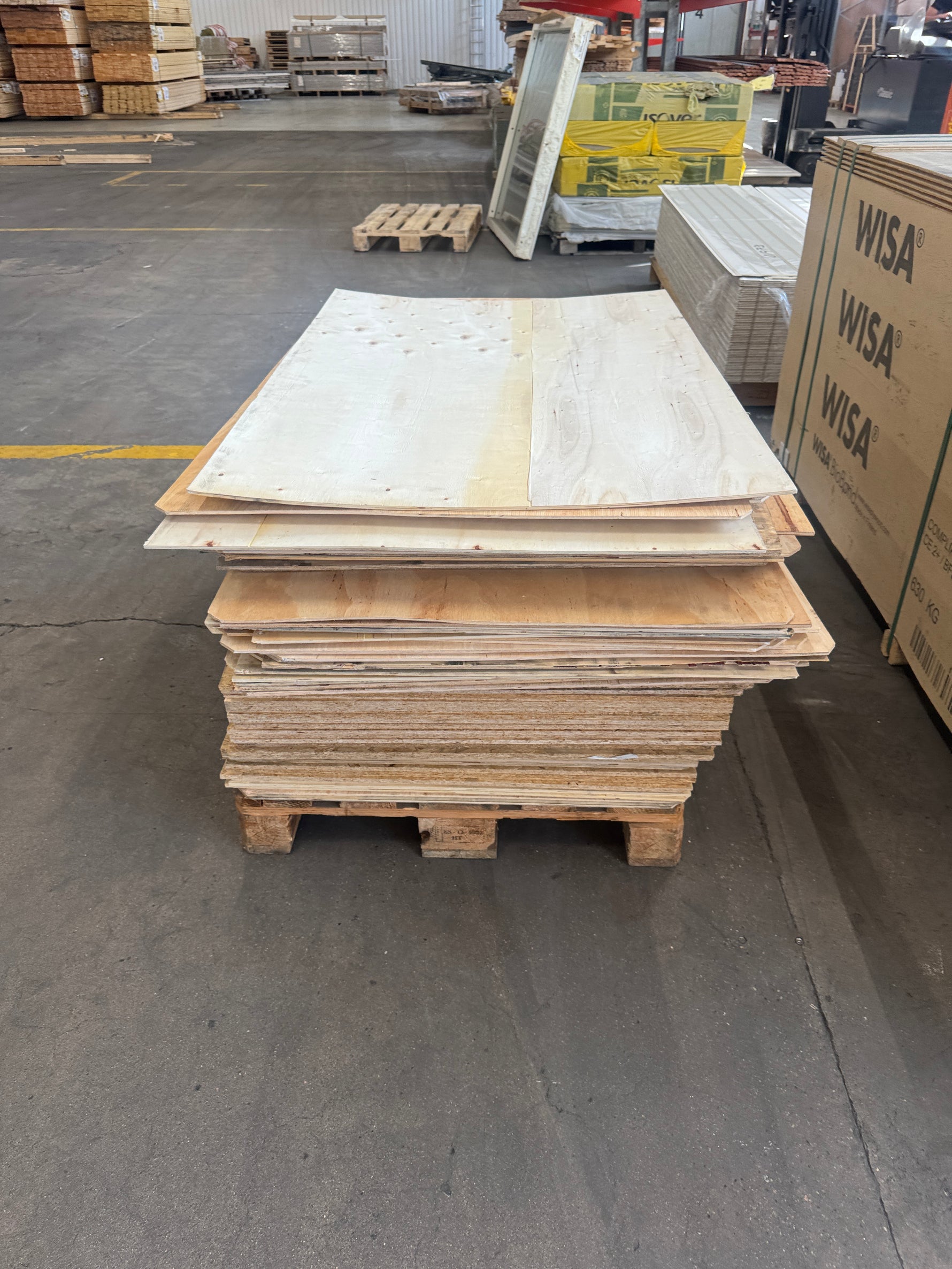 Pall OSB & Plywood – ca 70 skivor