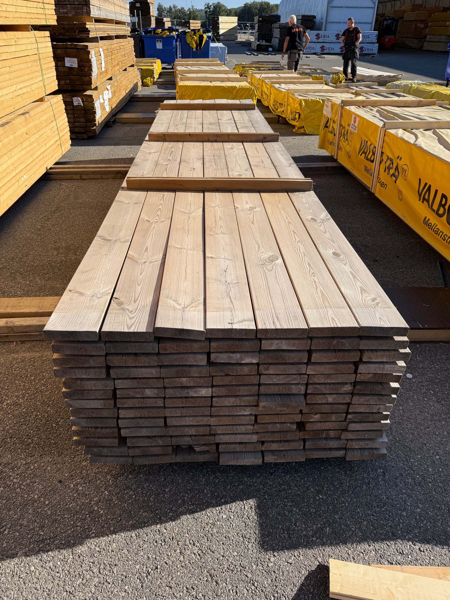 Paket Tryckimpregnerad Trall 34x145mm 4,50m 91st- Furu