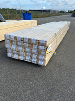 Parti Massivt Furugolv Borstad Ljusgrå Ekonomi 25x160 mm – ca 79,87 m²