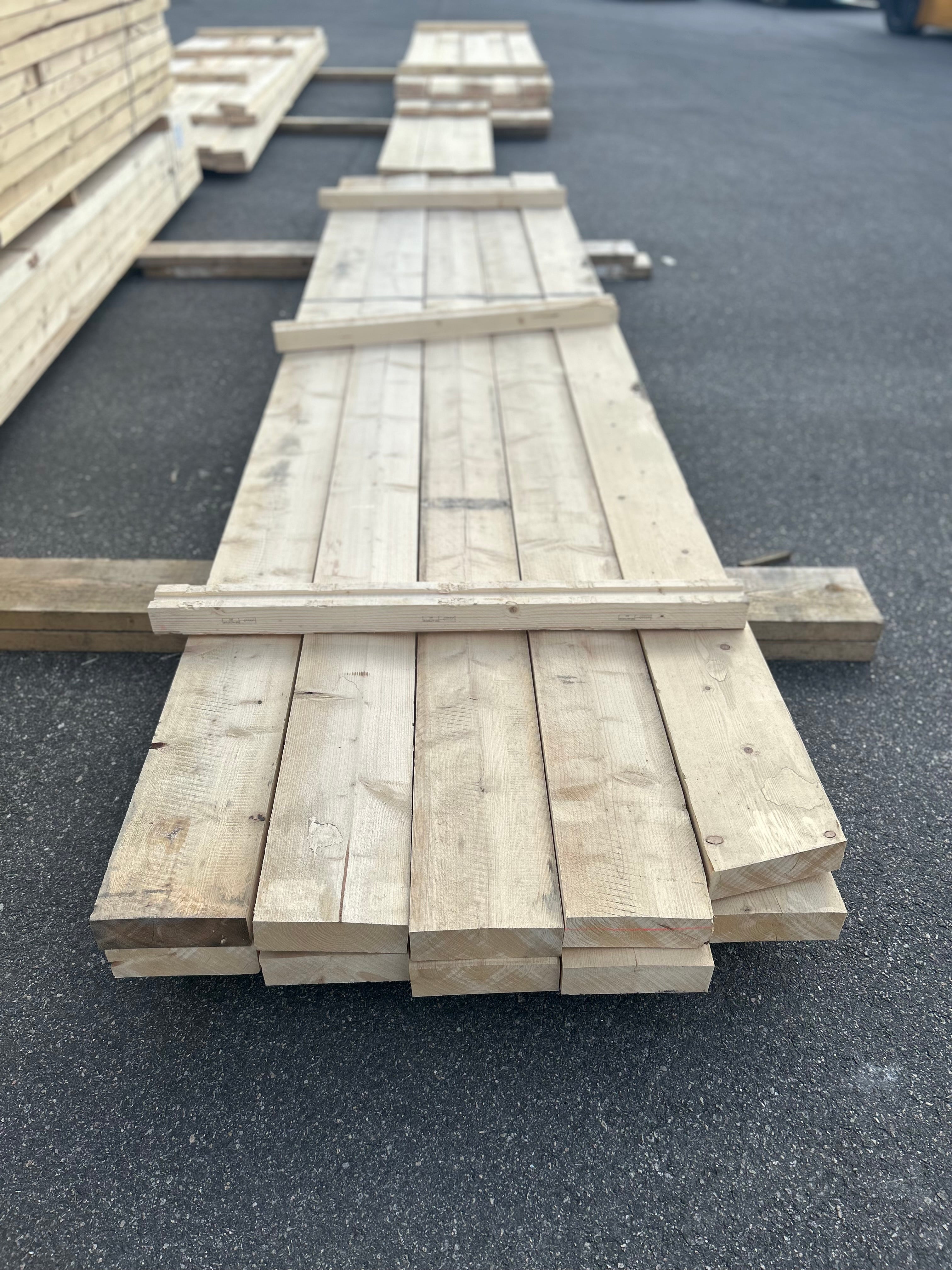 Paket Ohyvlade Reglar 63x195 10st. 4.20m