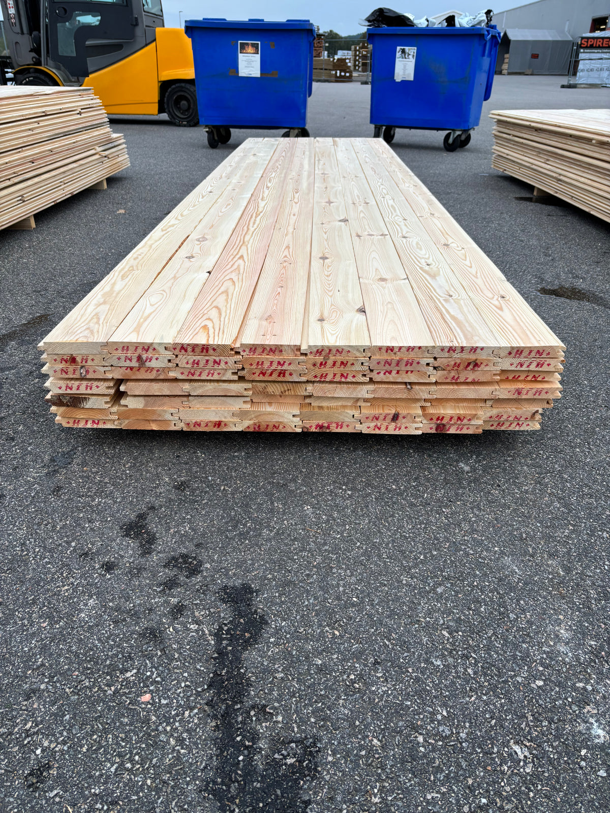 Paket Spontade Furu Brädor 27x145mm 4,20m – 56st (Andra Sortering)