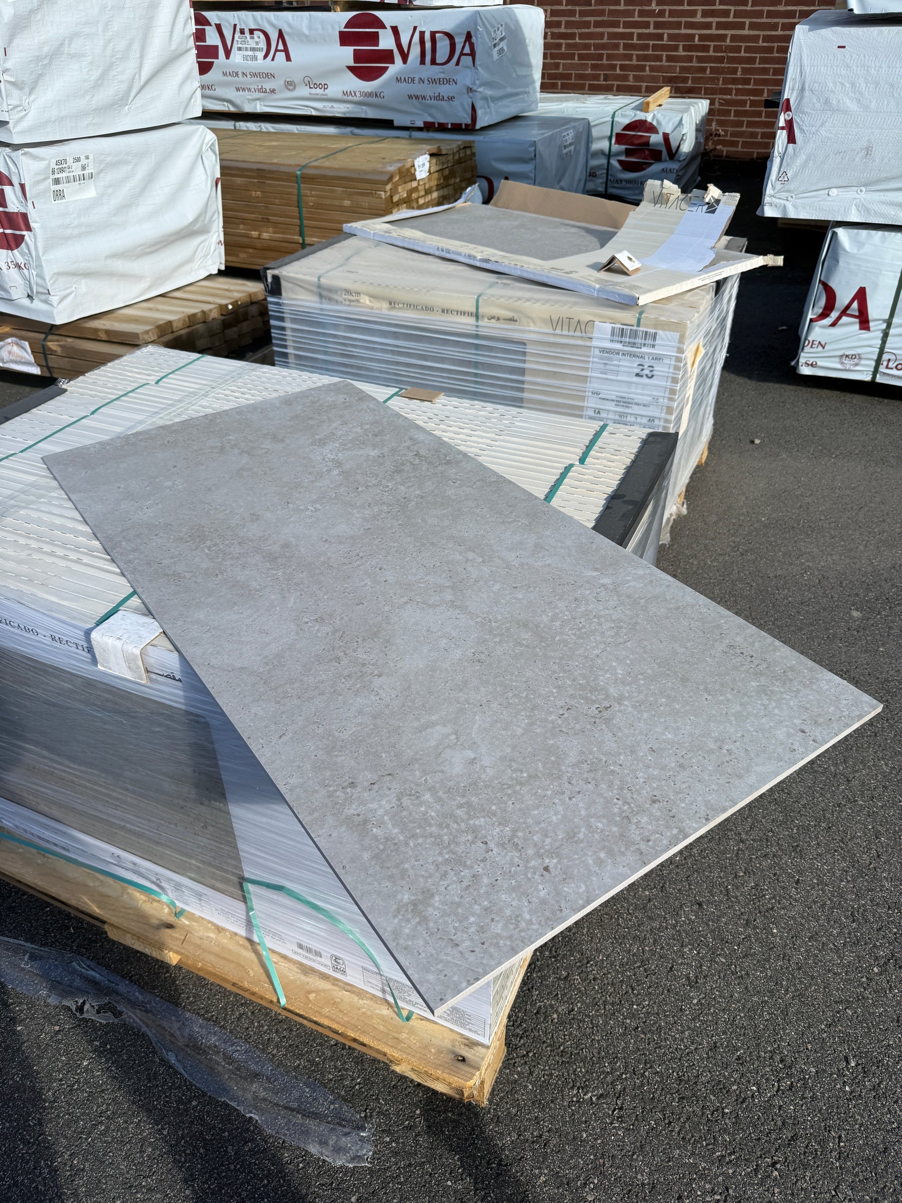 Parti Klinker Capella Silver 60×120 cm – 57,2kvm