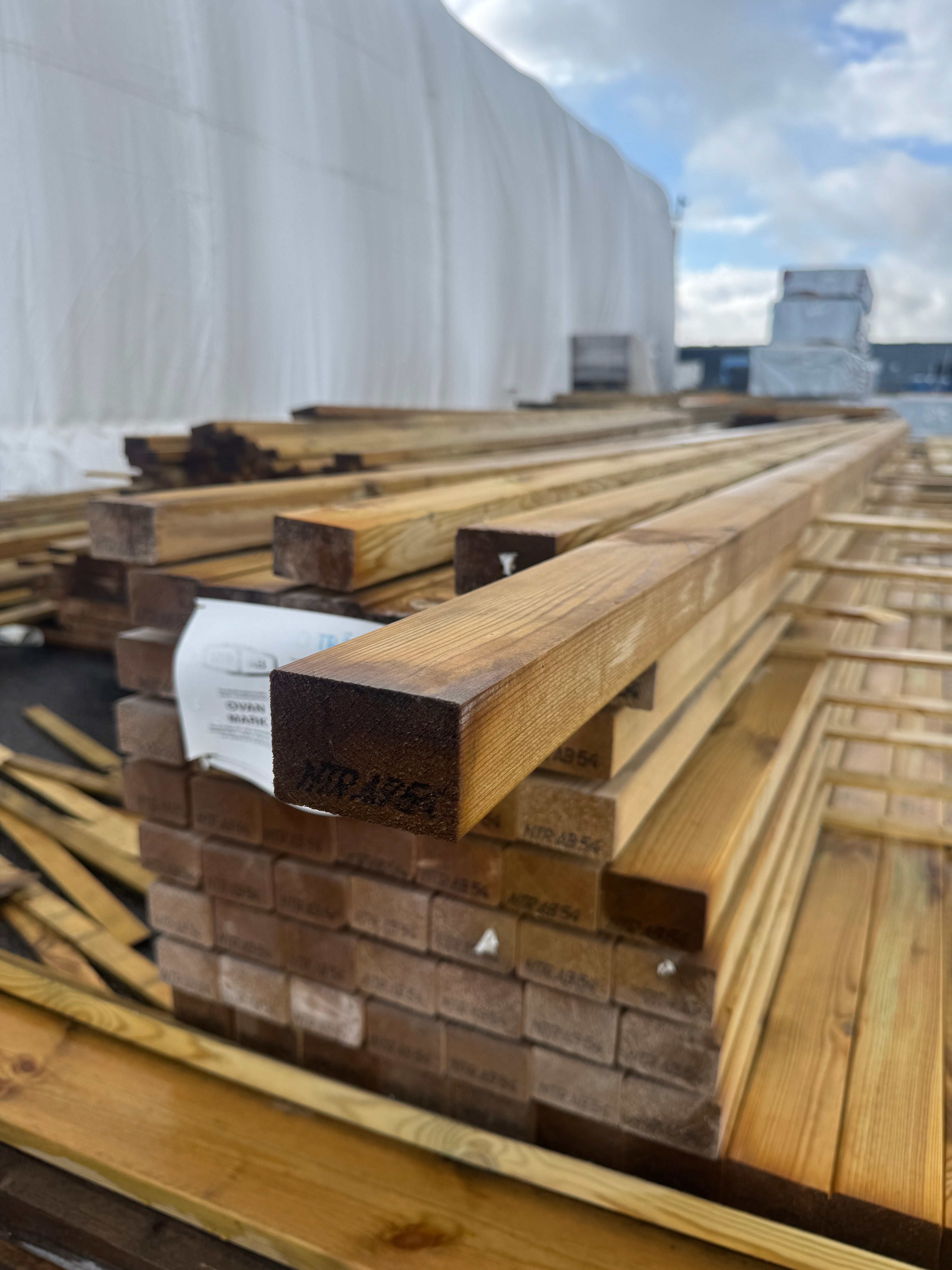 Regel 45x70 – (5.40 m) – Tryckimpregnerad Furu