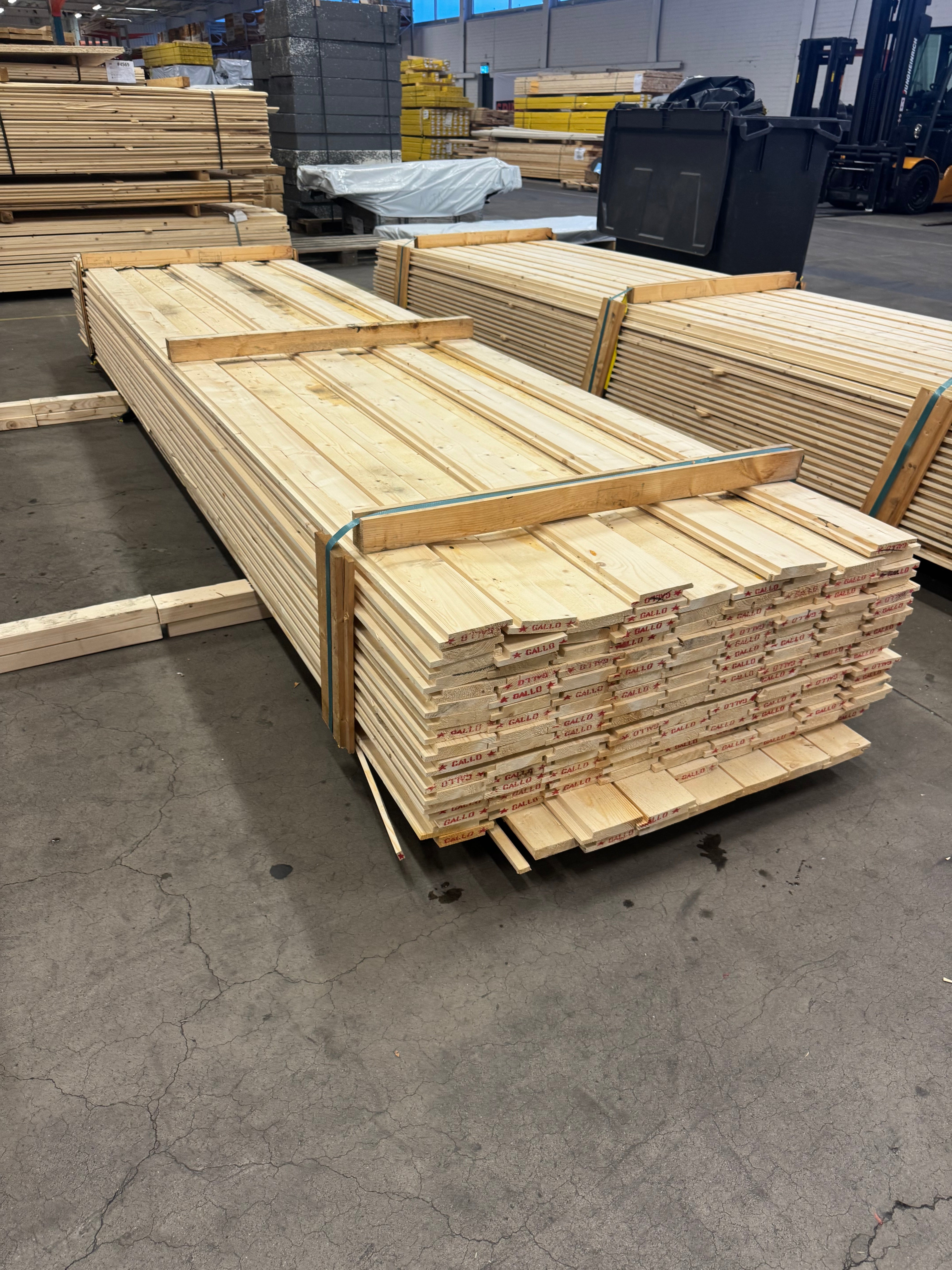 Paket Ytterpanel 22x120mm 149st 4.20m