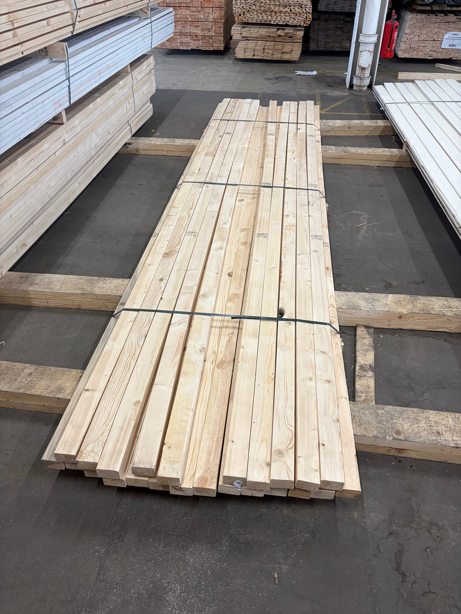 Paket Reglar 45×70mm 4,20 m – 24 st (Utsorterade)