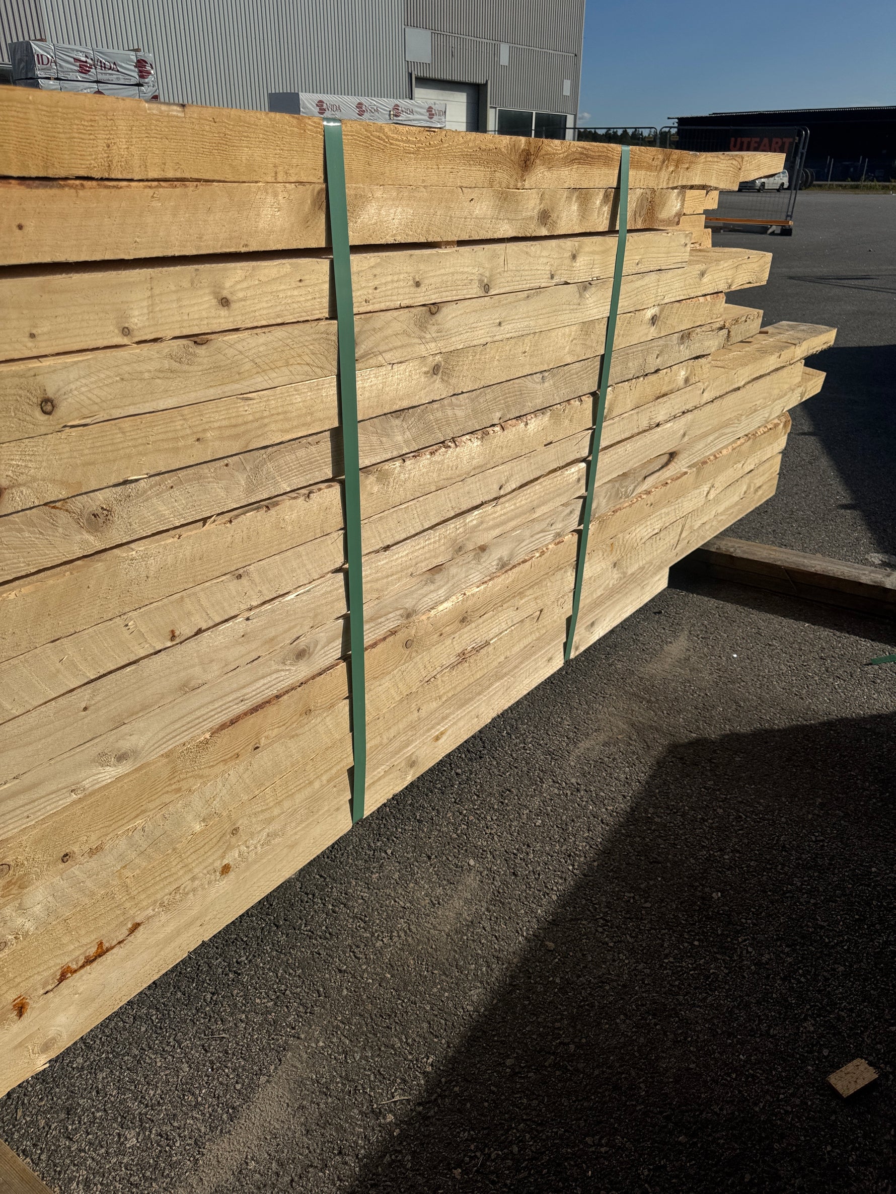 Paket Ohyvlade Reglar 75x200mm (2,70-3,90m) 75st Gran