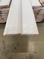 Paket Ytterpanel Dubbelfas Halvspont 22x120mm, 101st 4,50m Grundmålad