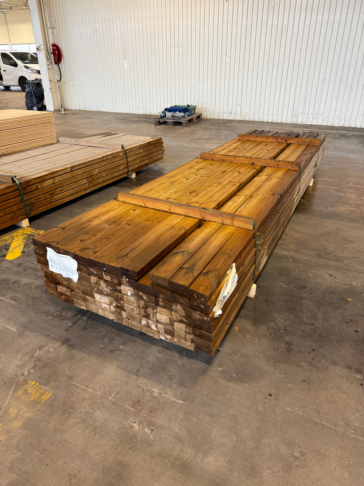 Paket Tryckimpregnerade Reglar 45×95 mm C14 3,90 m – 76 st NTR-AB