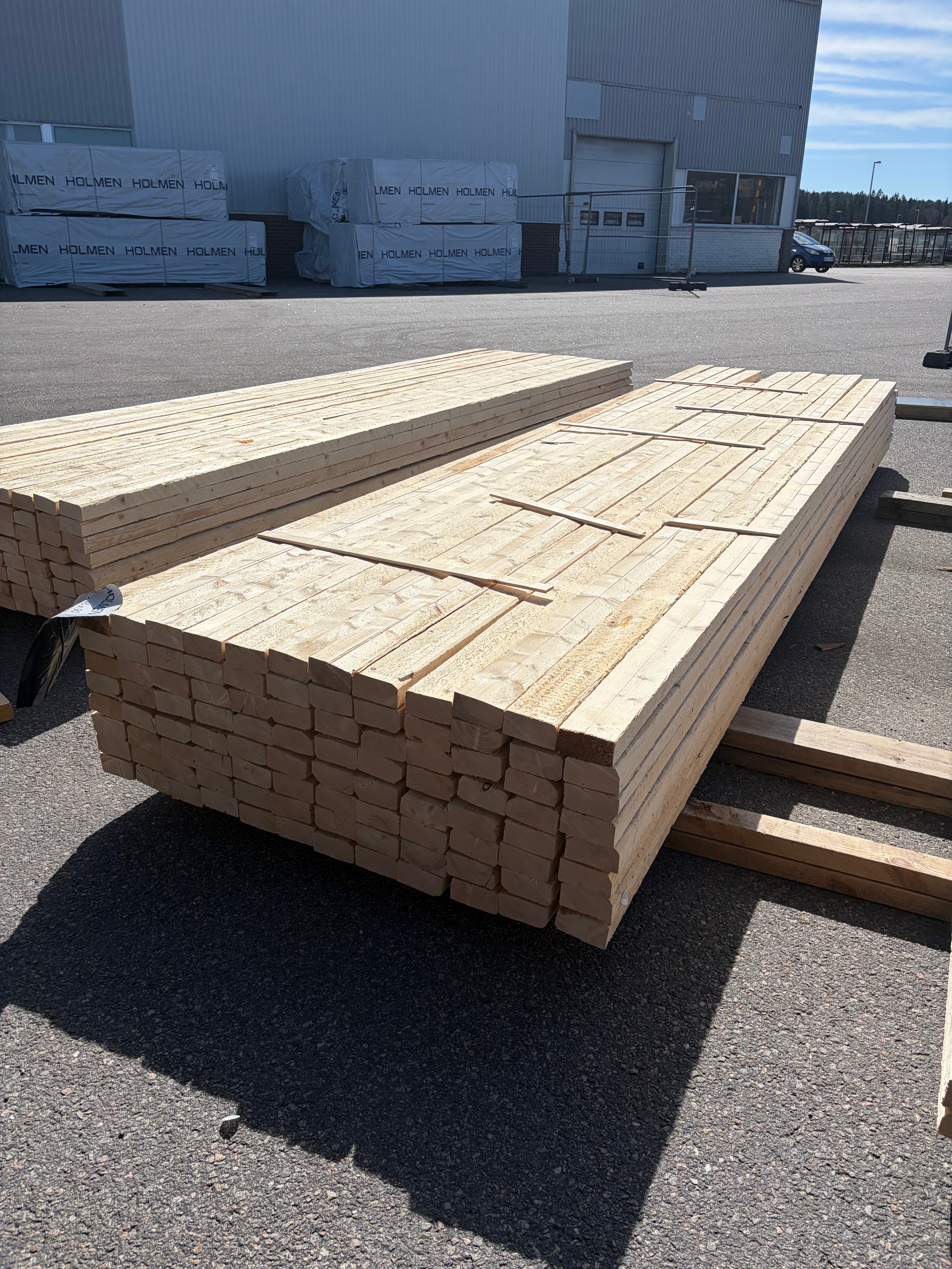 Paket Ohyvlade Reglar 45x90mm, 96st (4,2–4,8m) - Spirec