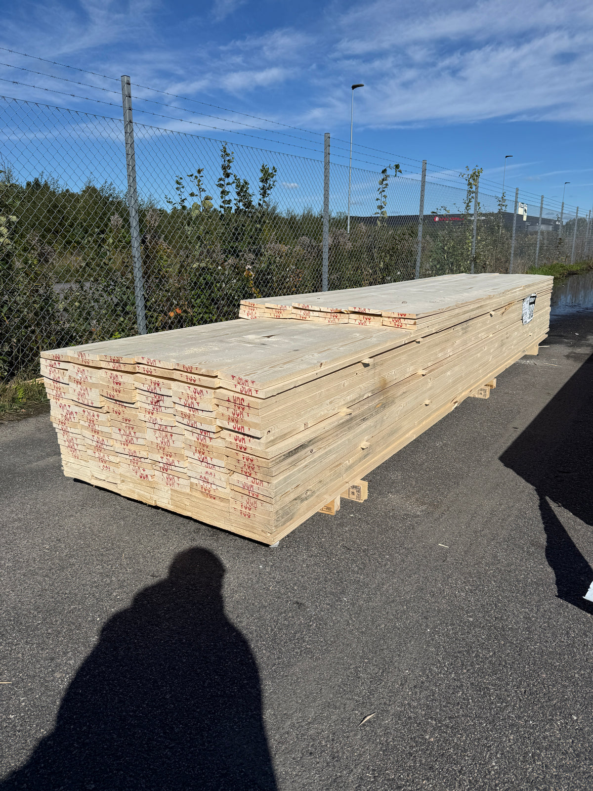Paket Finsågade Brädor 22x170mm 3,60–4,80m 156st (Andra Sortering)