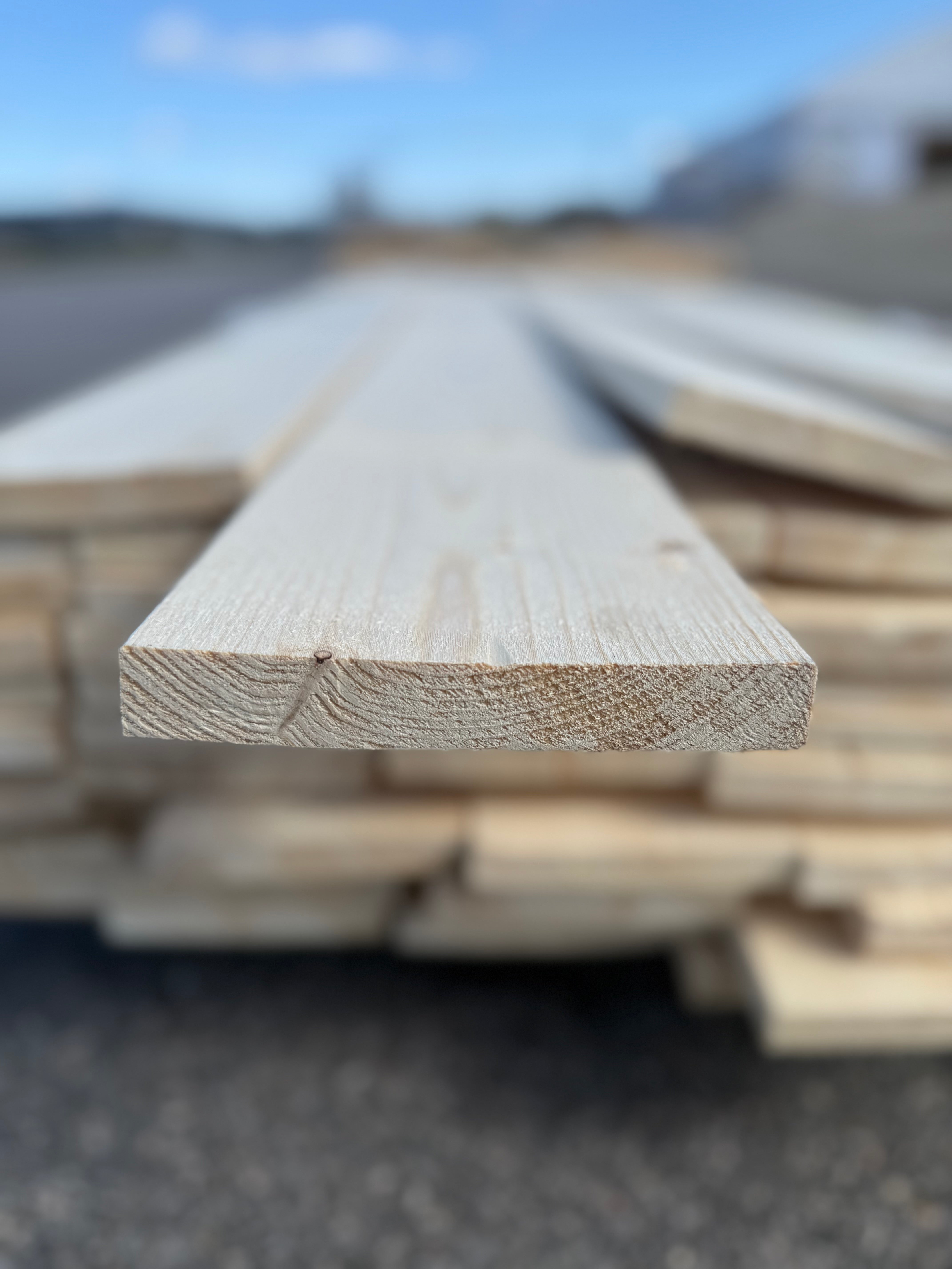 Paket Finsågad Panel 22x145mm 80st 3.0–5.40m – Andra sortering