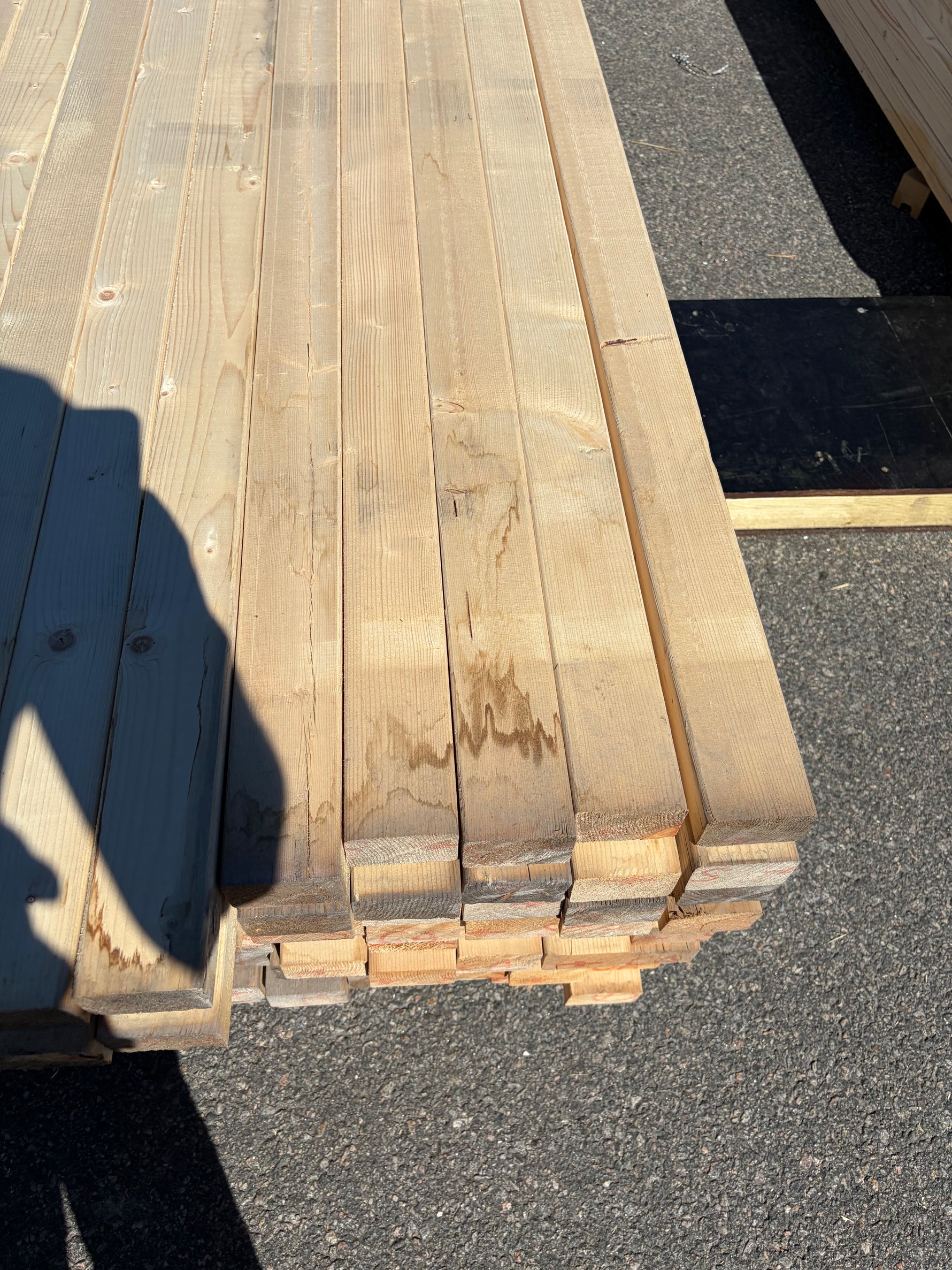 Paket Reglar 45x70mm, 135st 4.5m (väderbitet)