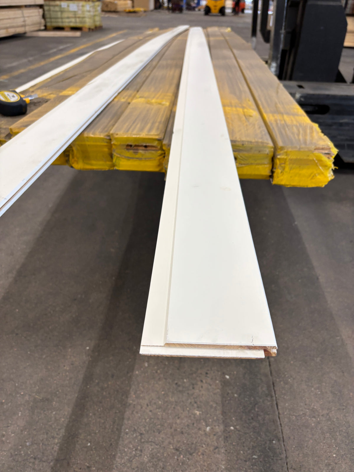 Parti Innerpanel 15x120mm Slät Vit (4.10-4.78m) 24,75kvm