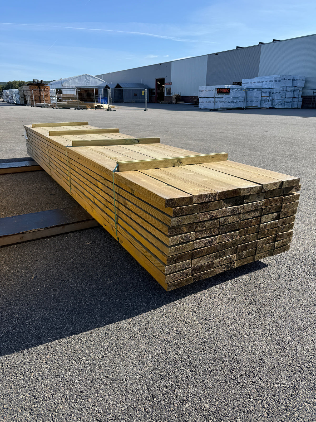 Paket Tryckimpregnerade Reglar 45x170mm 5,10m NTR-A, C24 60st