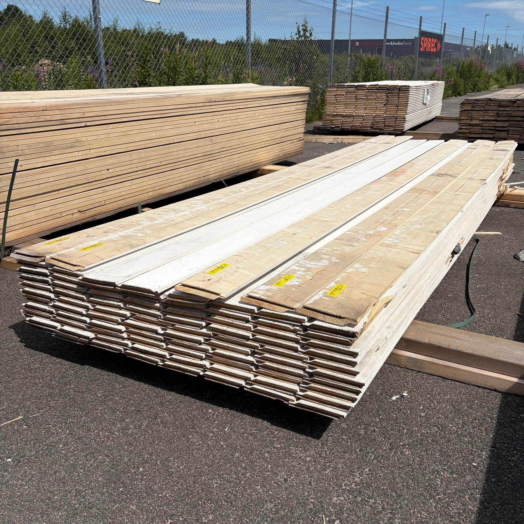 Paket Ytterpanel Enkelfas Fals Ändspont 22x145mm, 85st 3.60m
