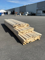 Parti Finsågade Brädor 22x70 mm – 3,60–4,80 m (Andra sortering)