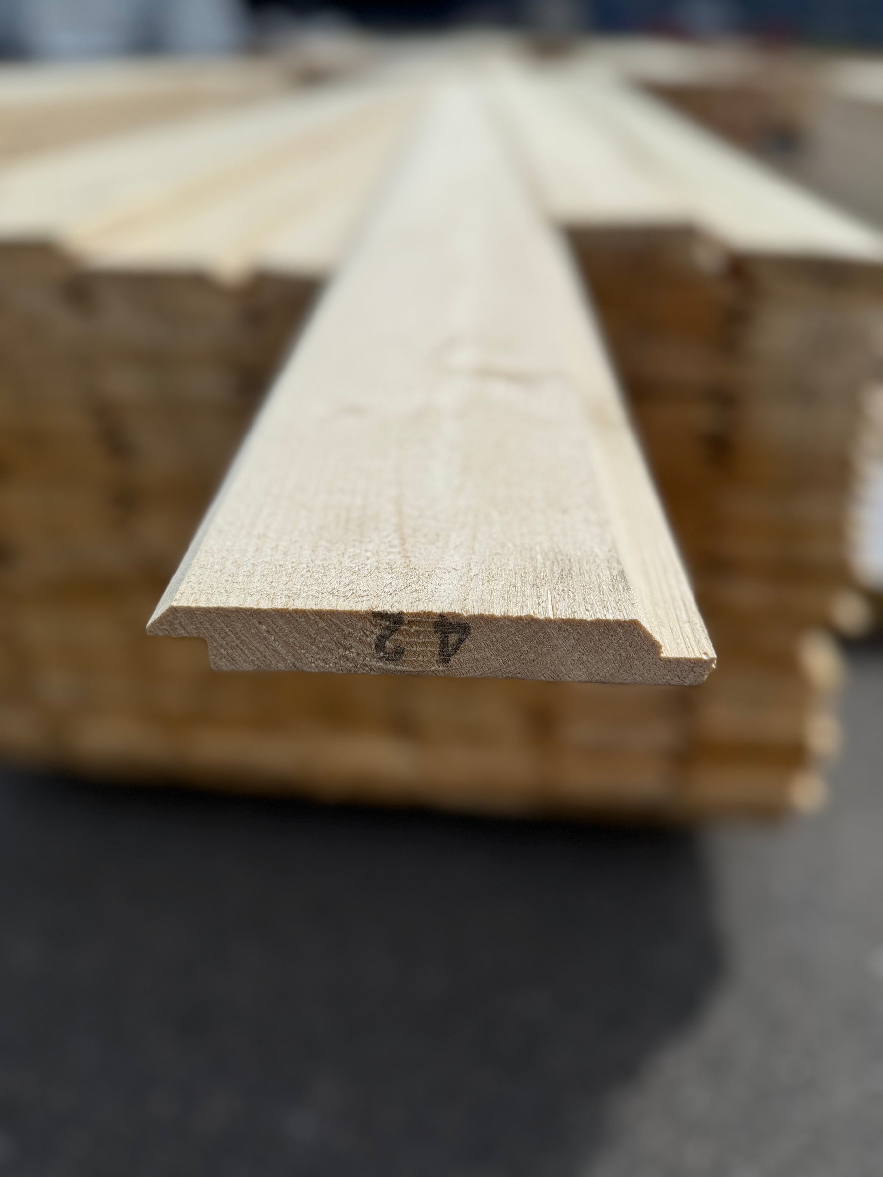Paket Ytterpanel Dubbelfas Fals 22x145mm 4.20m – 175st (Obehandlad)