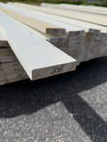 Paket Finsågade Brädor 22x95mm, 89st 3.60m Grundmålad