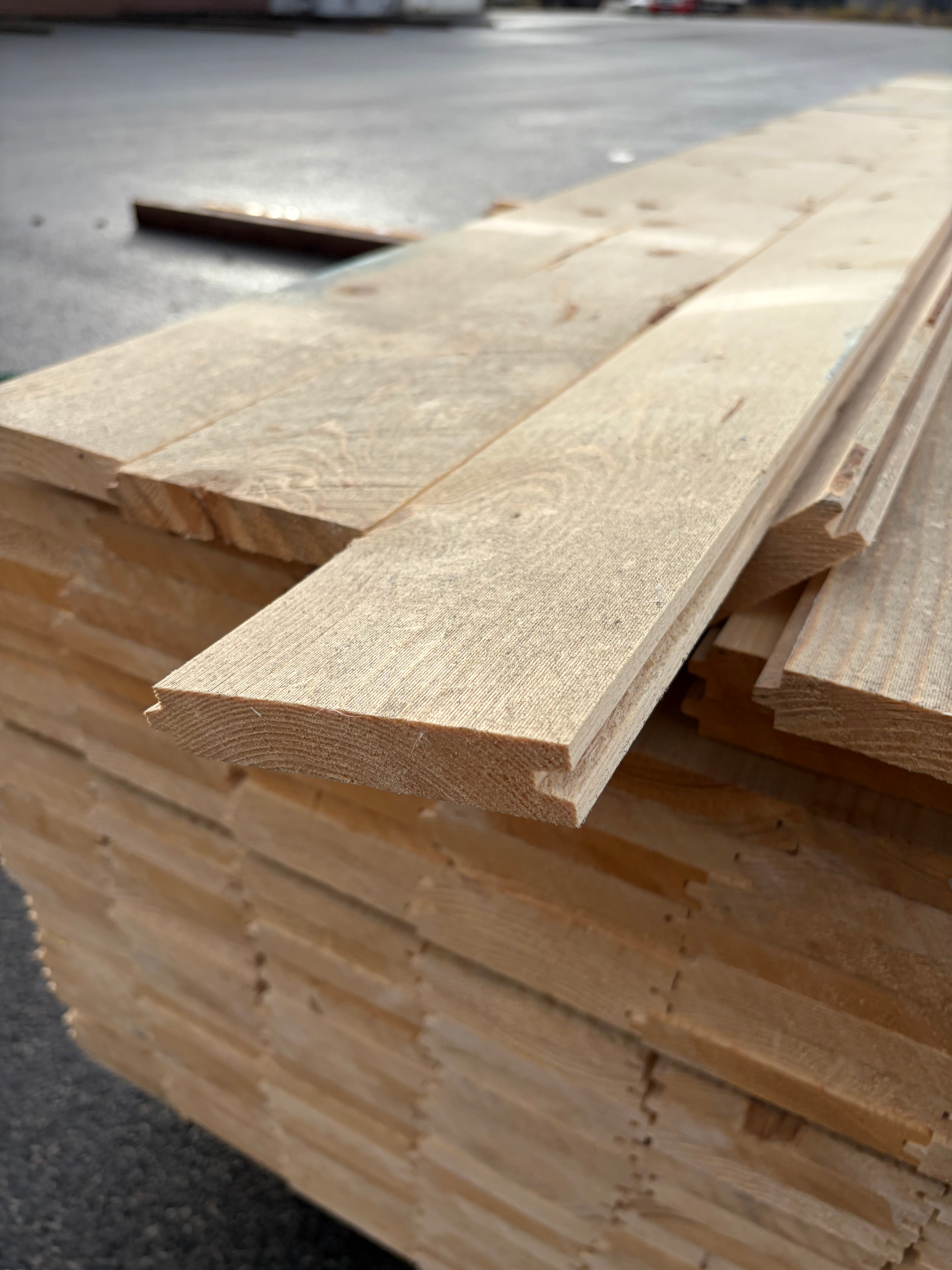 Paket Råspont 20x120 3,3 m 254 st