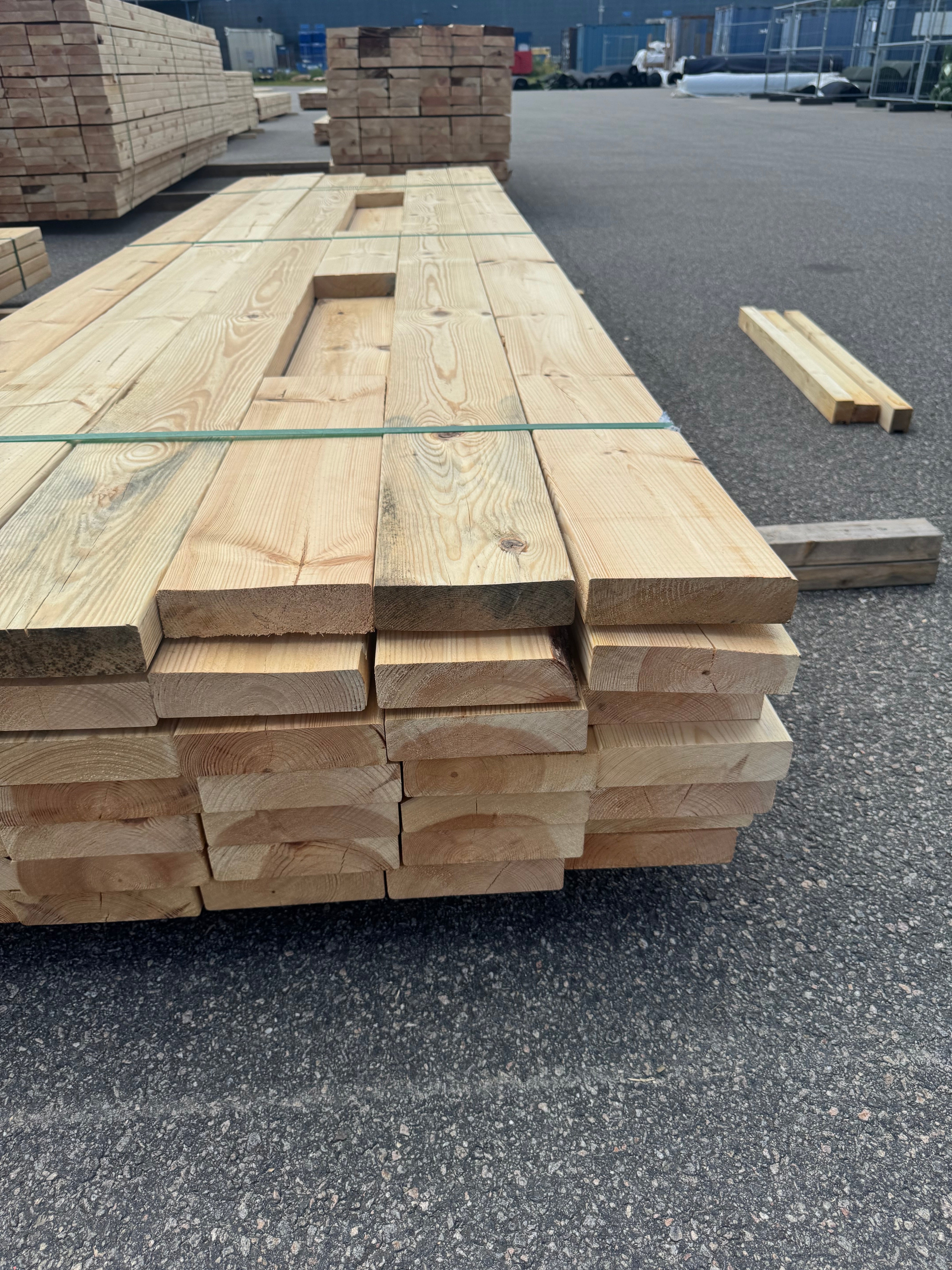Paket Reglar 45x170 – 41 st (3,60 m, furu)