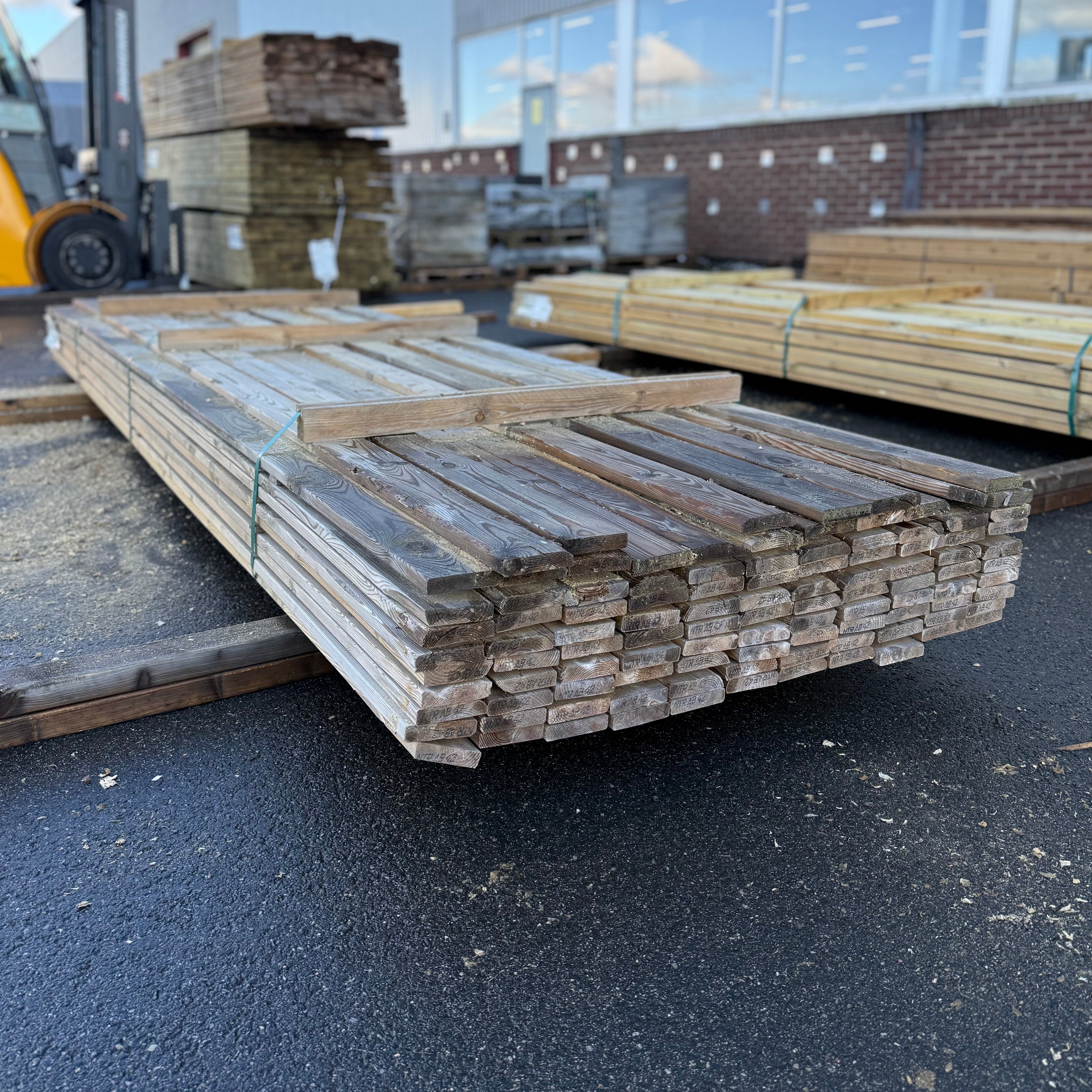 Paket Tryckimpregnerad Trall 22x95mm, 106st 4,20m