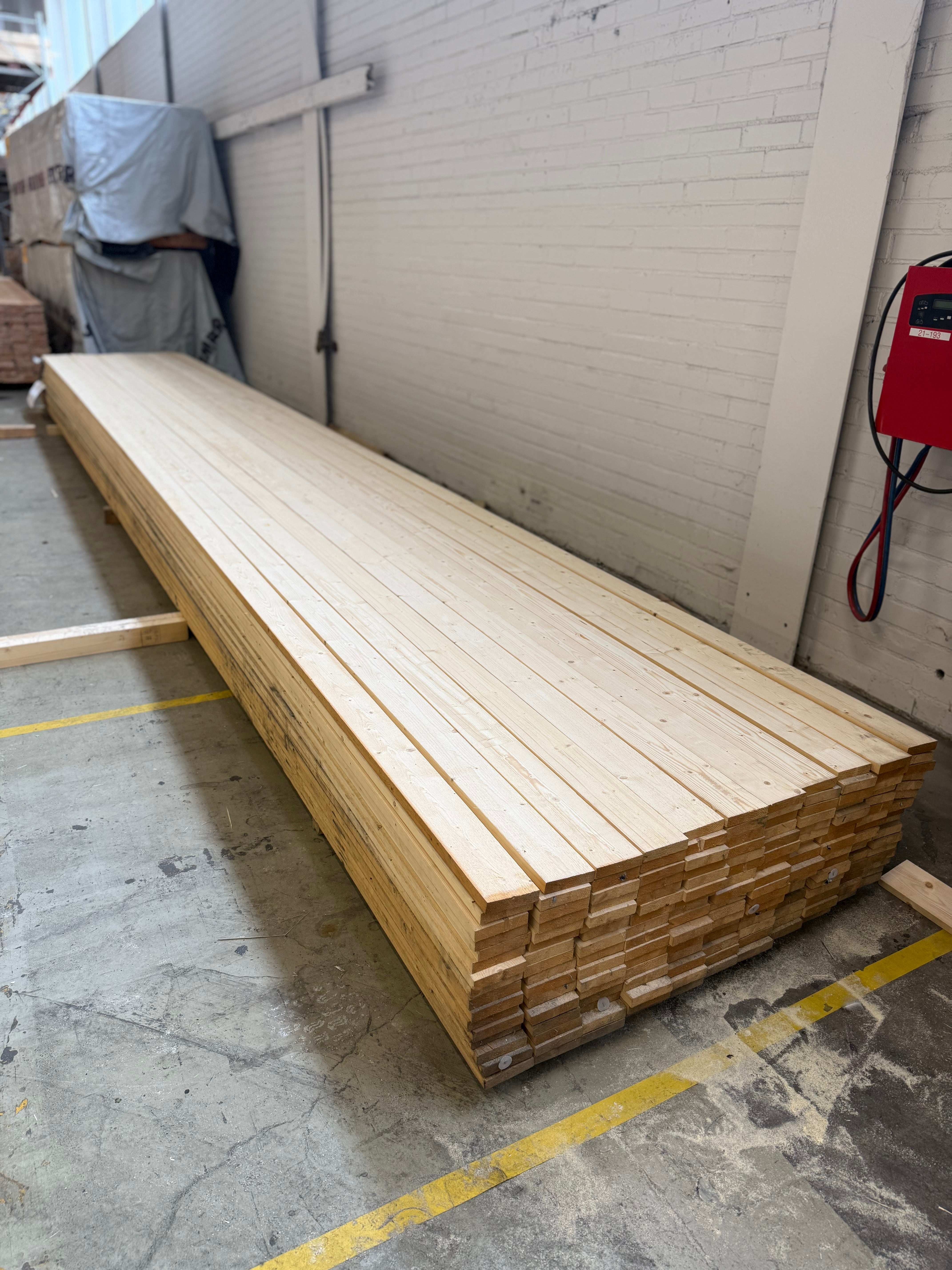 Paket Fingerskarvad Panel 21x95 – 176st – 7.20 m