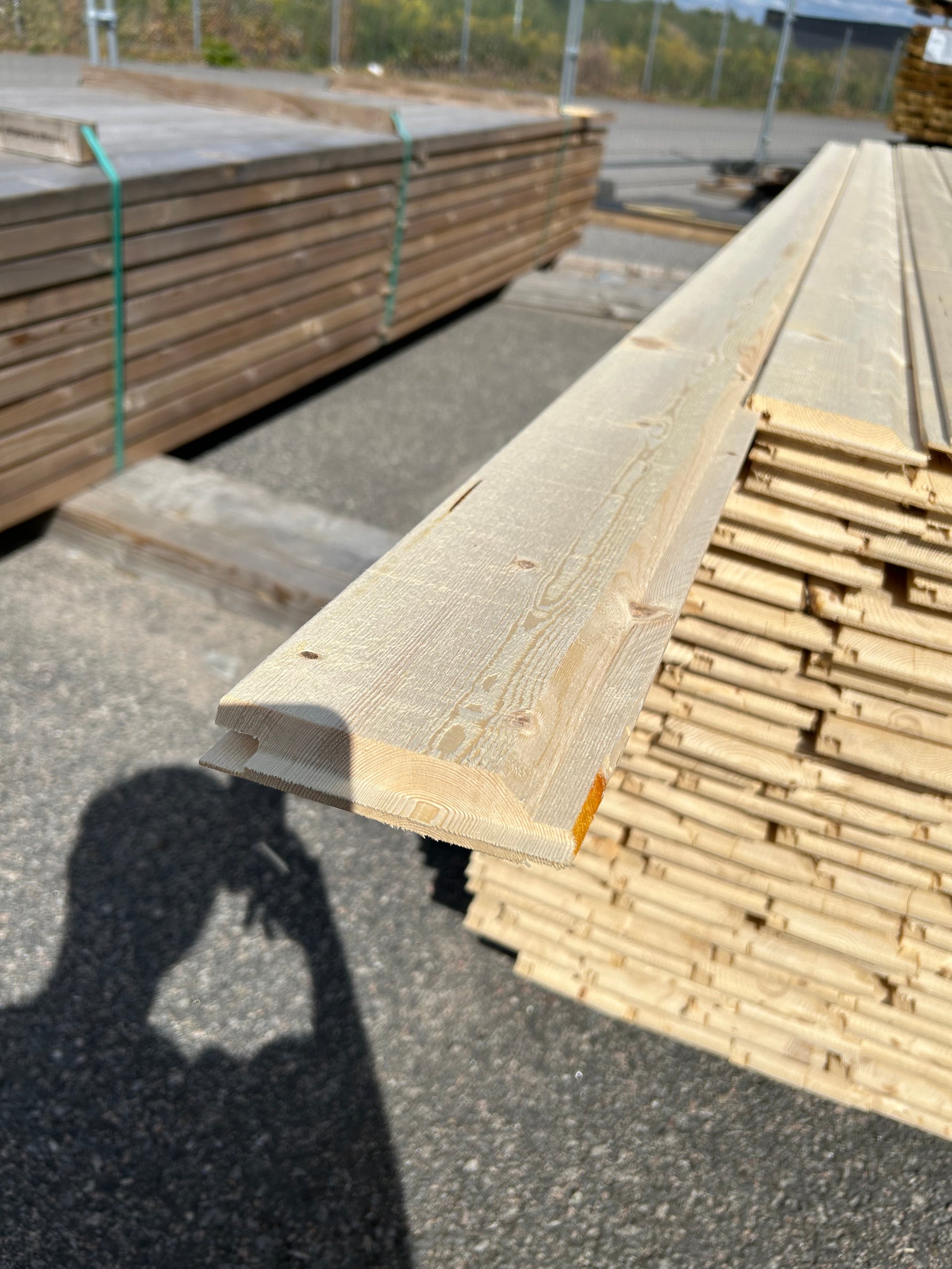 Paket Enkelfasspont 22x120mm 4,20m 225st Obehandlad Gran