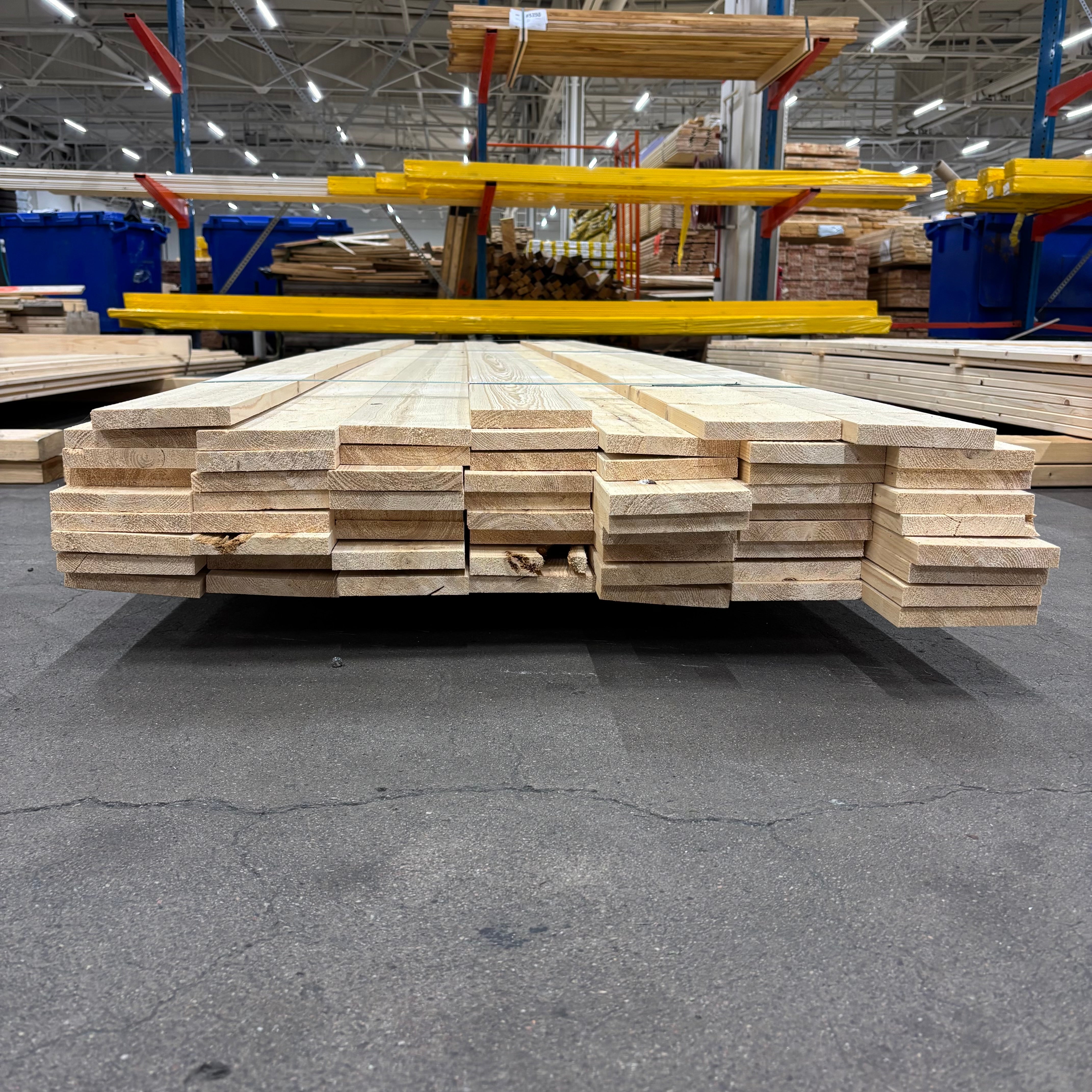 Paket Brädor 19x122 – 60 st (4,20 m, gran, obehandlad)