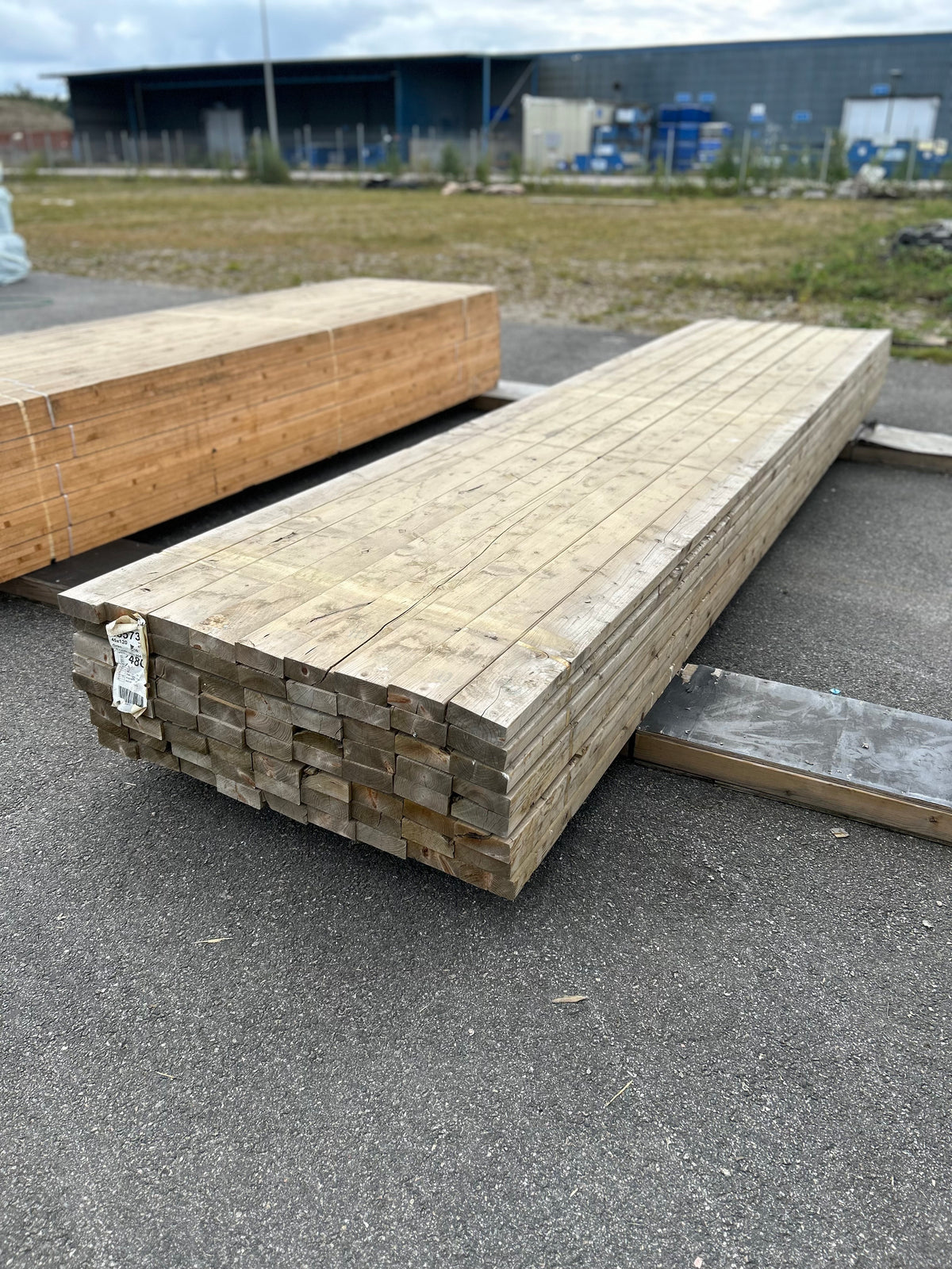 Paket Tryckimpregnerade Reglar 45x120mm 4,80m 72st