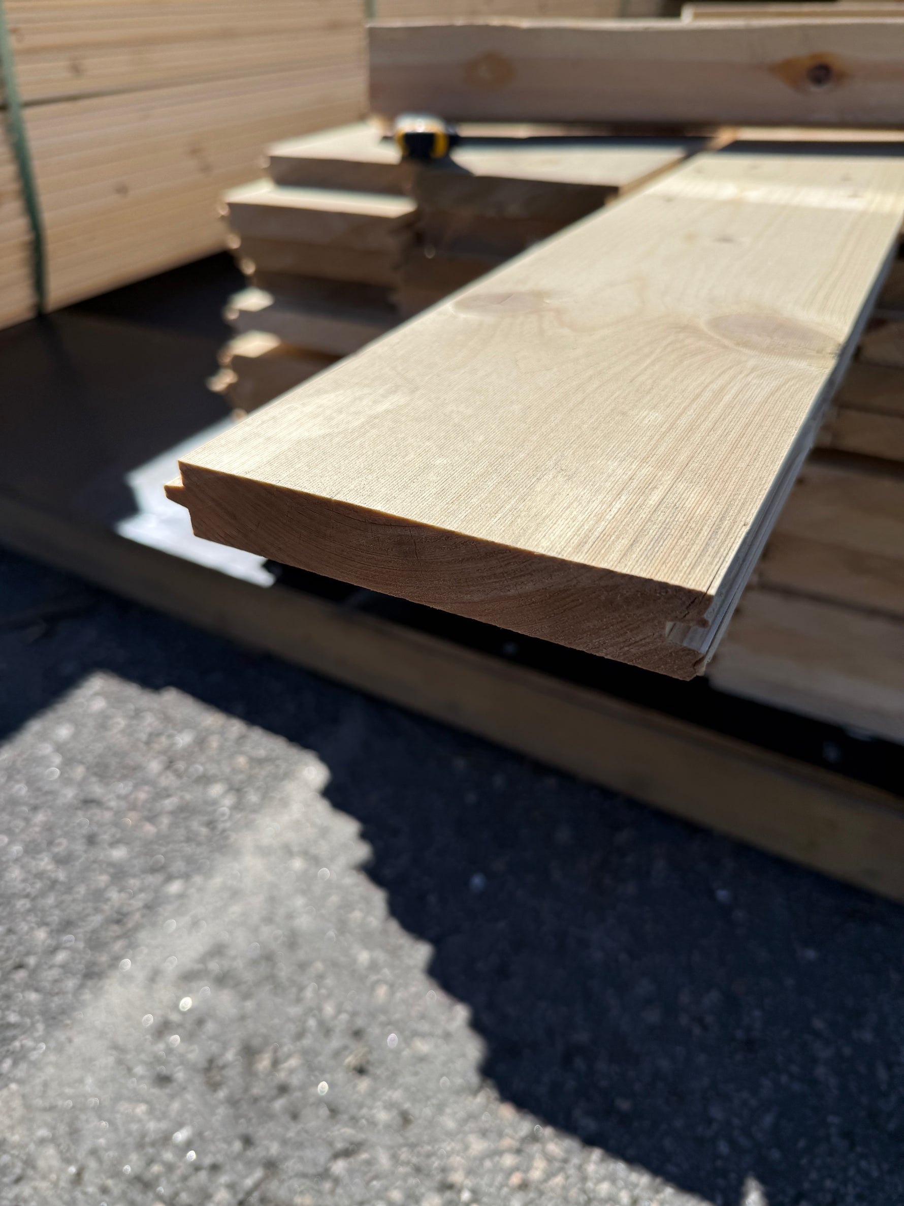 Parti Råspont/Luckämne 23x145mm- 97st 3.0m