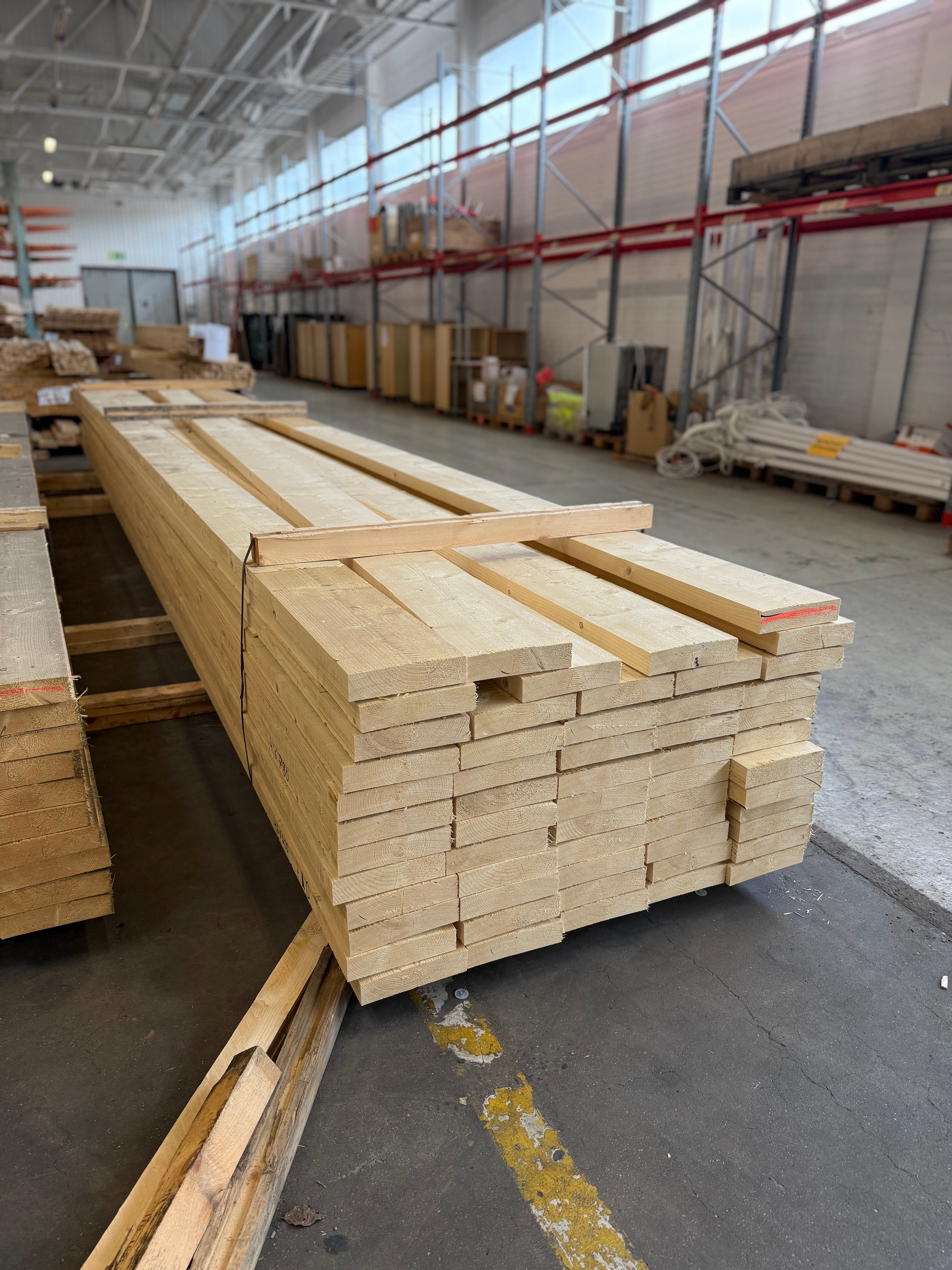 Paket Reglar Ohyvlade Fingerskarvade 47x200 mm – 7,00 m – 57 st
