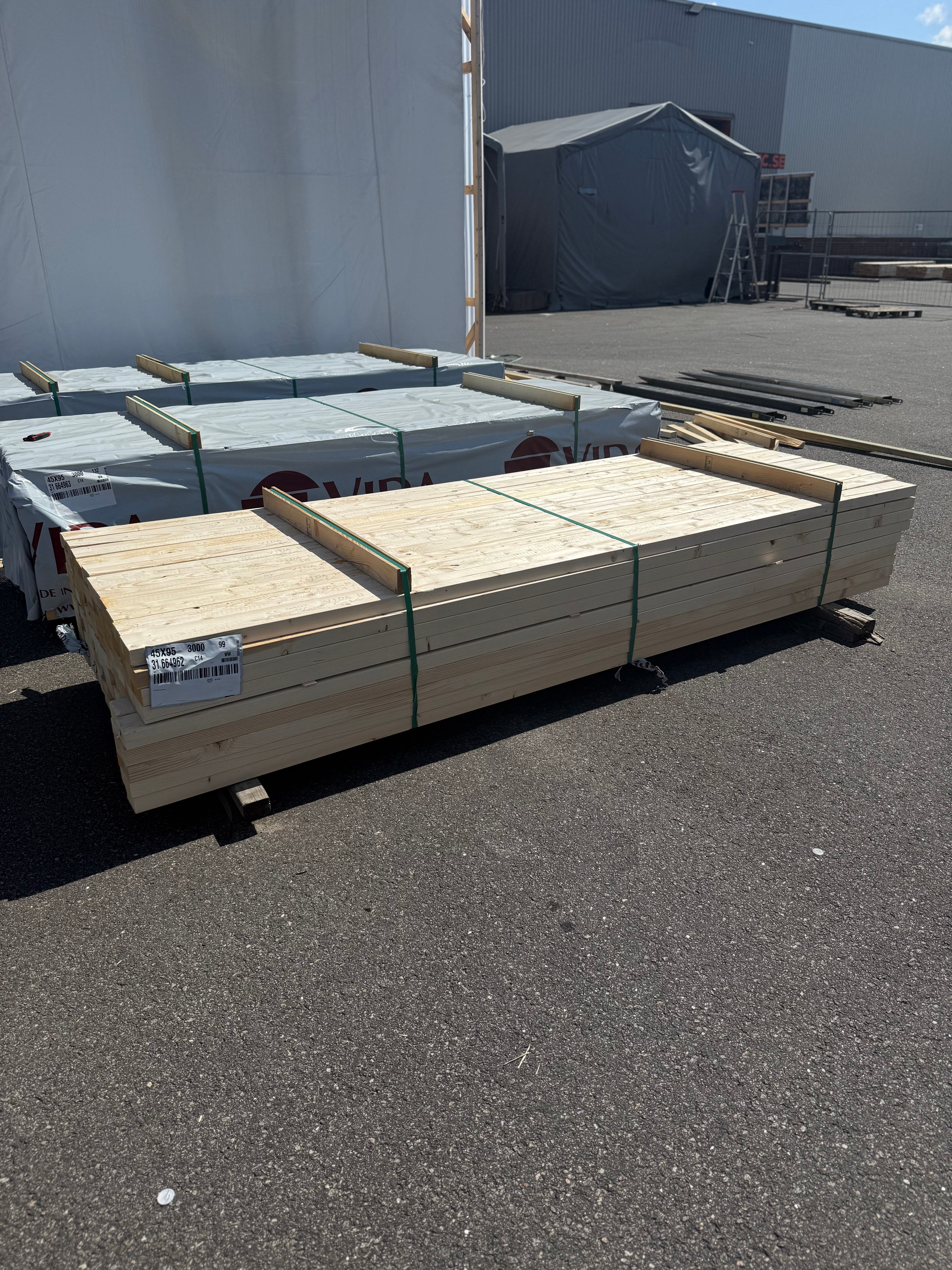 Paket Reglar 45x95mm- 3.0m 99st c14