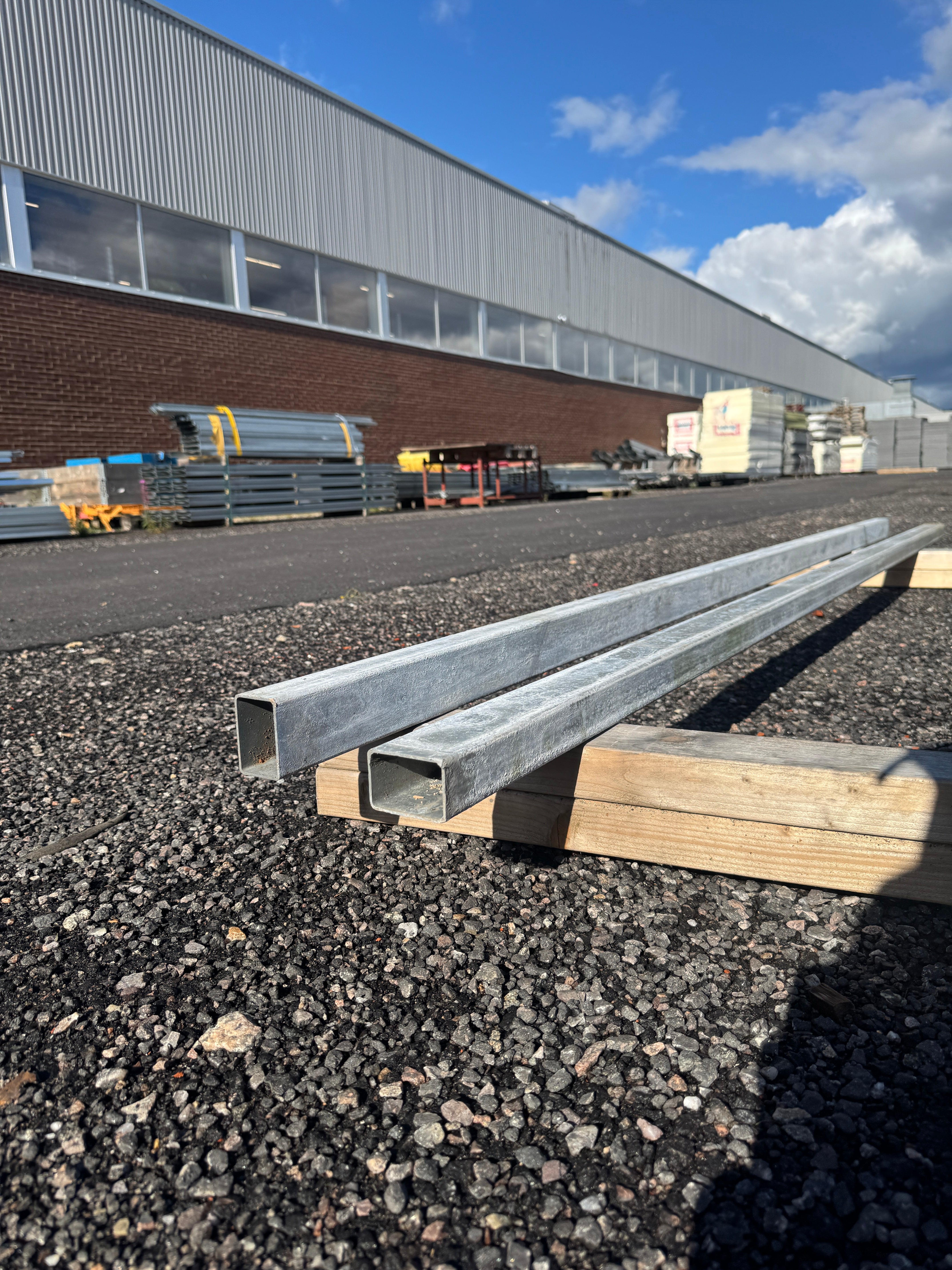 Stängselstolpe – Galvad 40x60mm 2.70m