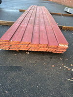 Paket Ytterpanel Falsad Enkelfas 21x147 mm – 46 st (5,10 m, Brandröd) - Spirec
