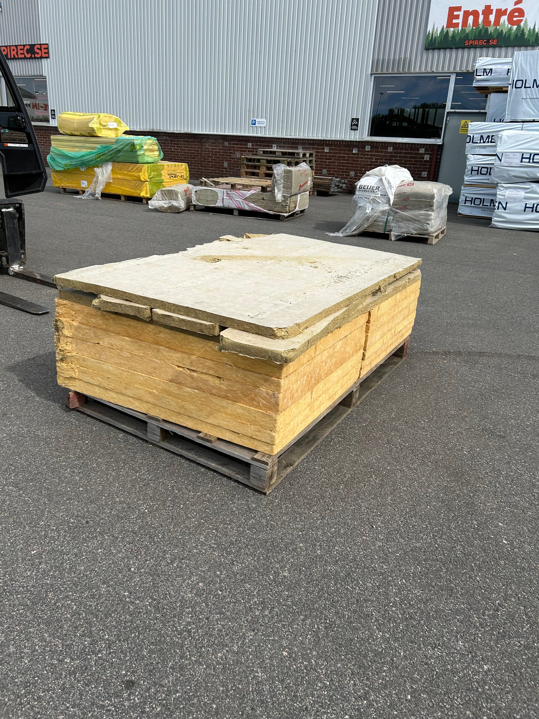 Parti Isolering 900x1200mm- 12,96kvm (70&95mm)