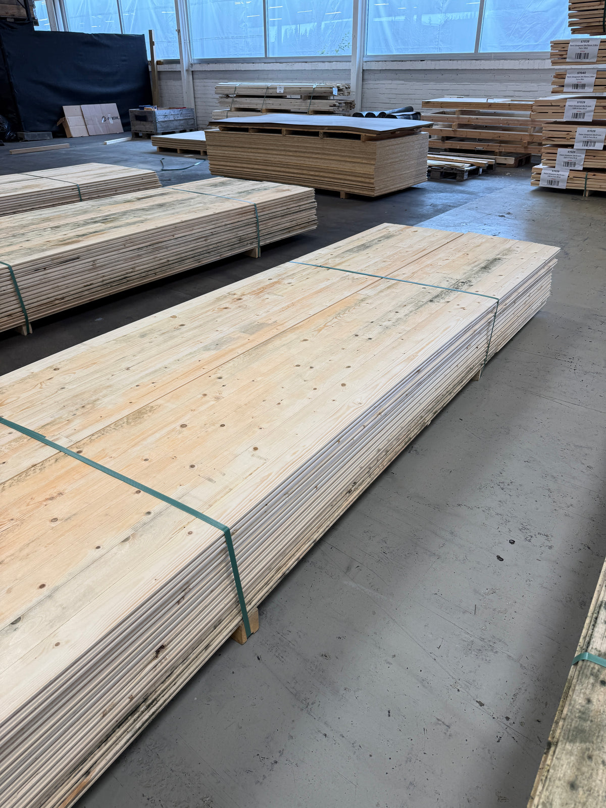 Paket Råspontluckor 20x540x3600mm 30st (Fuktskadat)